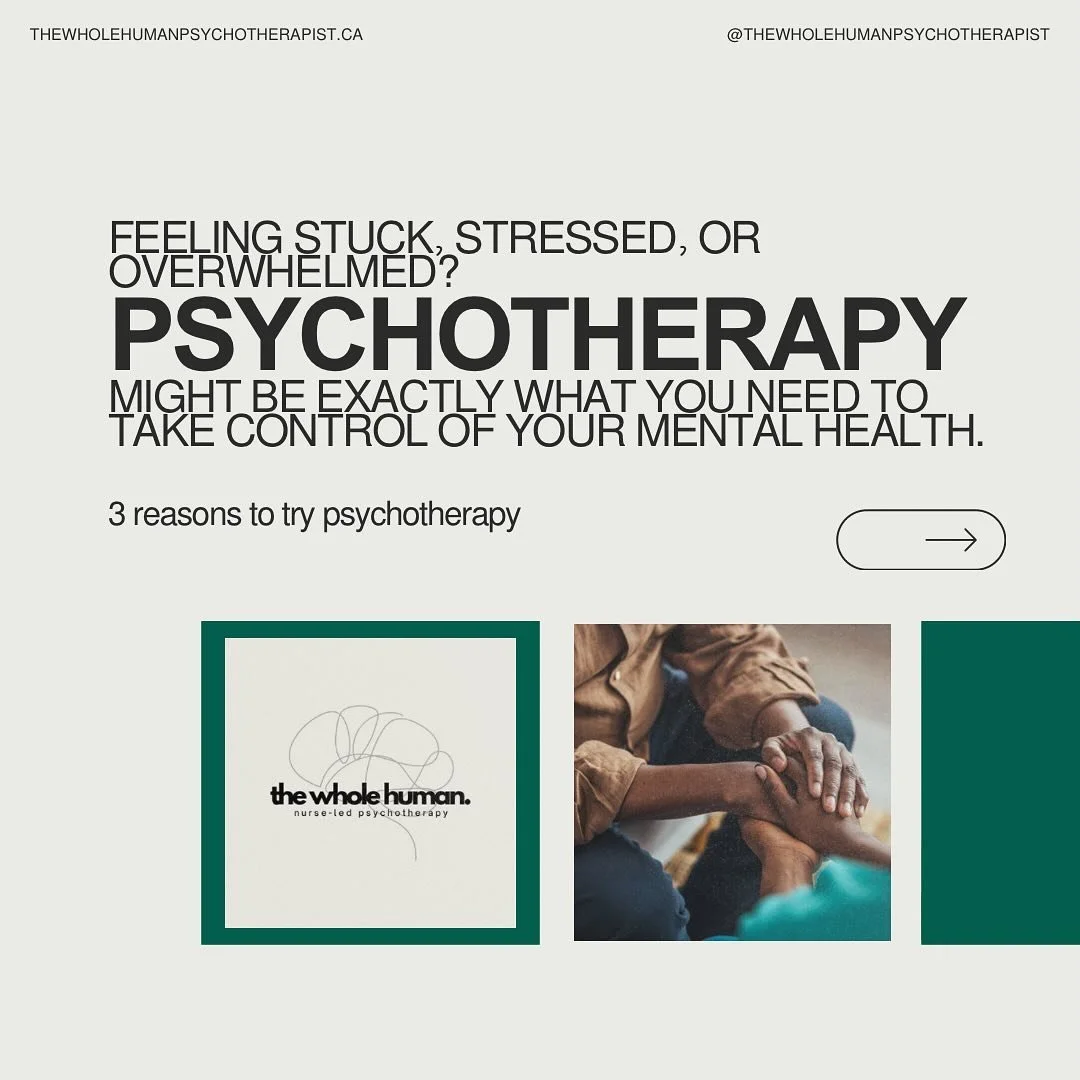 Psychotherapy is becoming more popular and less stigmatized for a reason - it 𝐚𝐜𝐭𝐮𝐚𝐥𝐥𝐲 helps. ⁣
⁣
Check out our website (linked in bio) to book your ✨FREE✨consultation to discuss how exploring therapy could benefit you. ⁣
⁣
Be the change you 