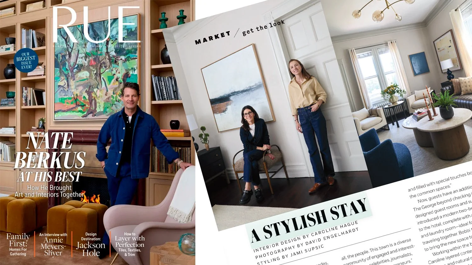 RUE Magazine Feature: My Art at The George Montclair