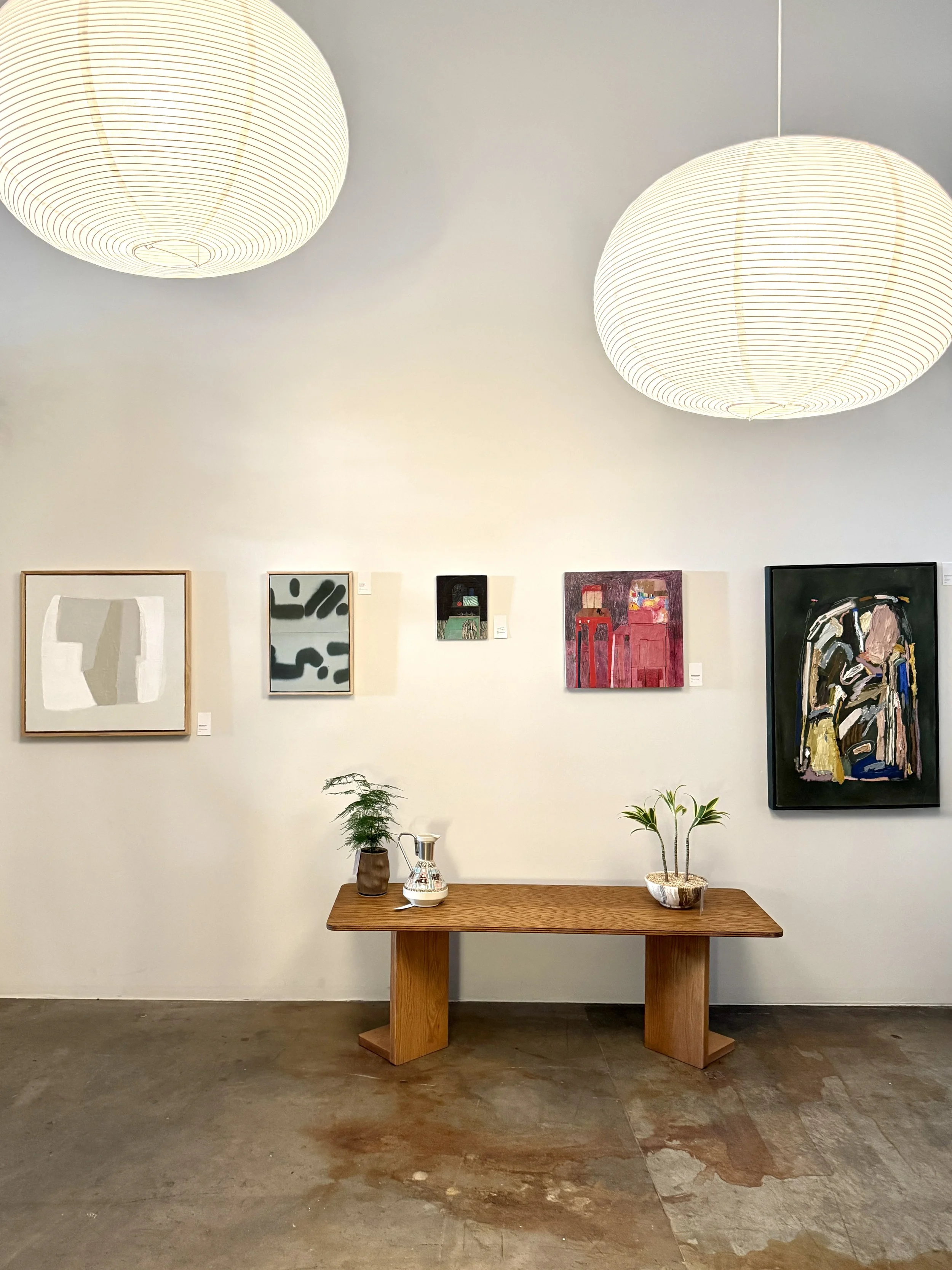 Gallery wall at The Living Room Seattle Pop-Up at KEEPS.