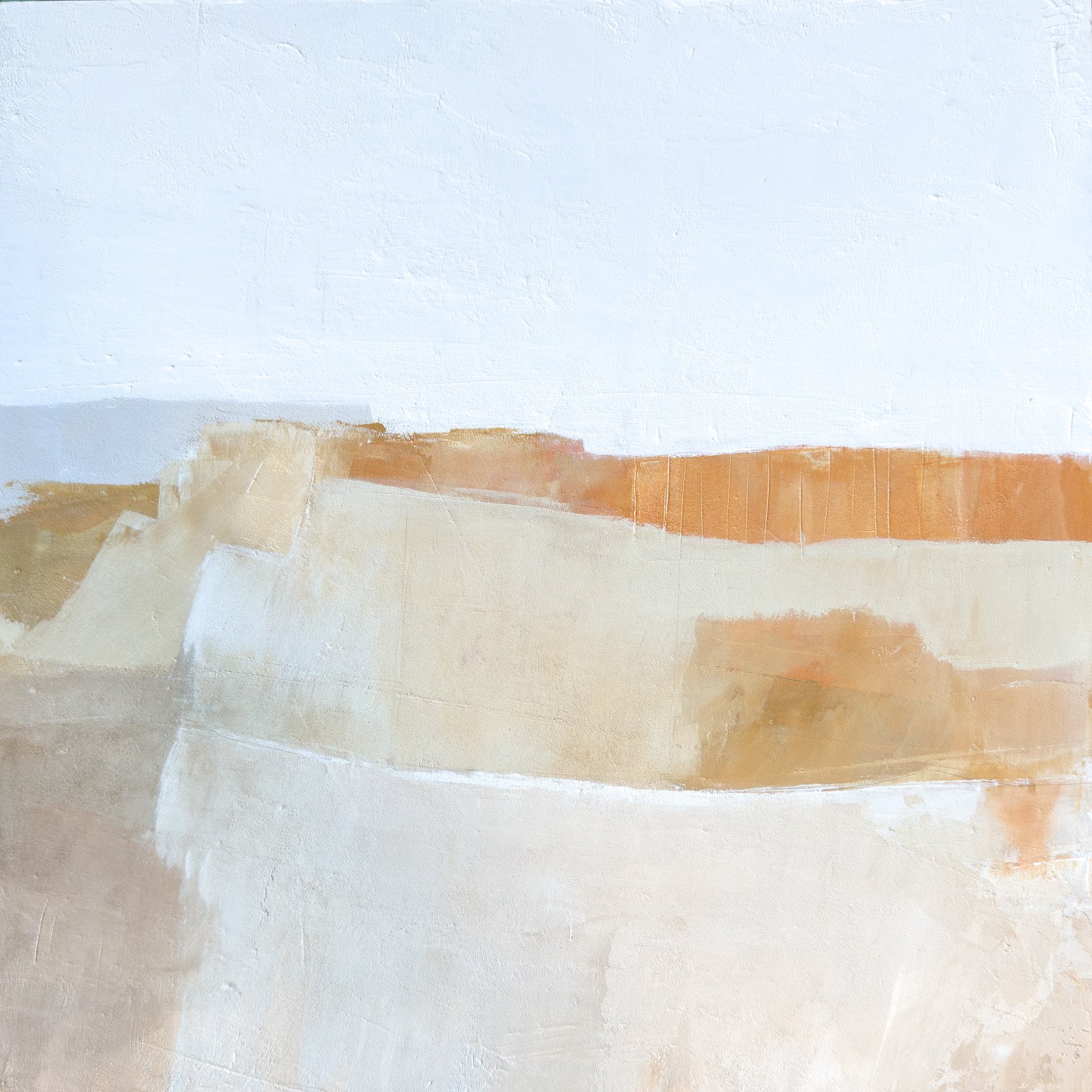 Abstract landscape painting by Melanie Biehle