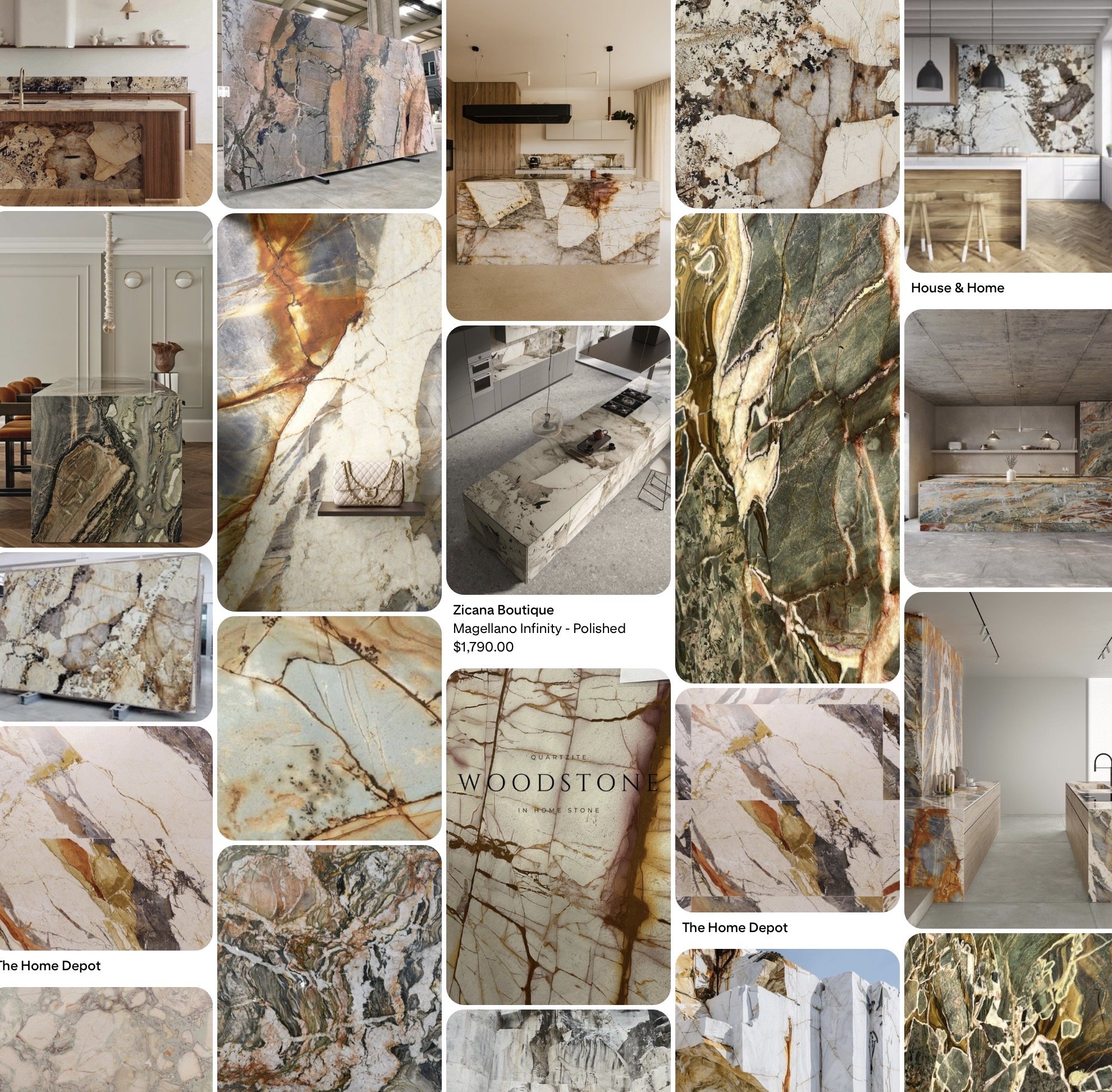Sneak peek at my Stone Pinterest board.