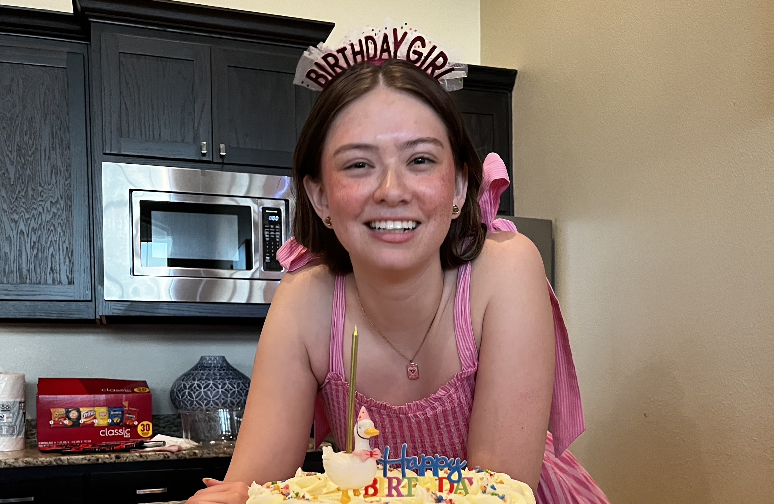 April 2026: Celebrating my birthday with a silly karaoke party!