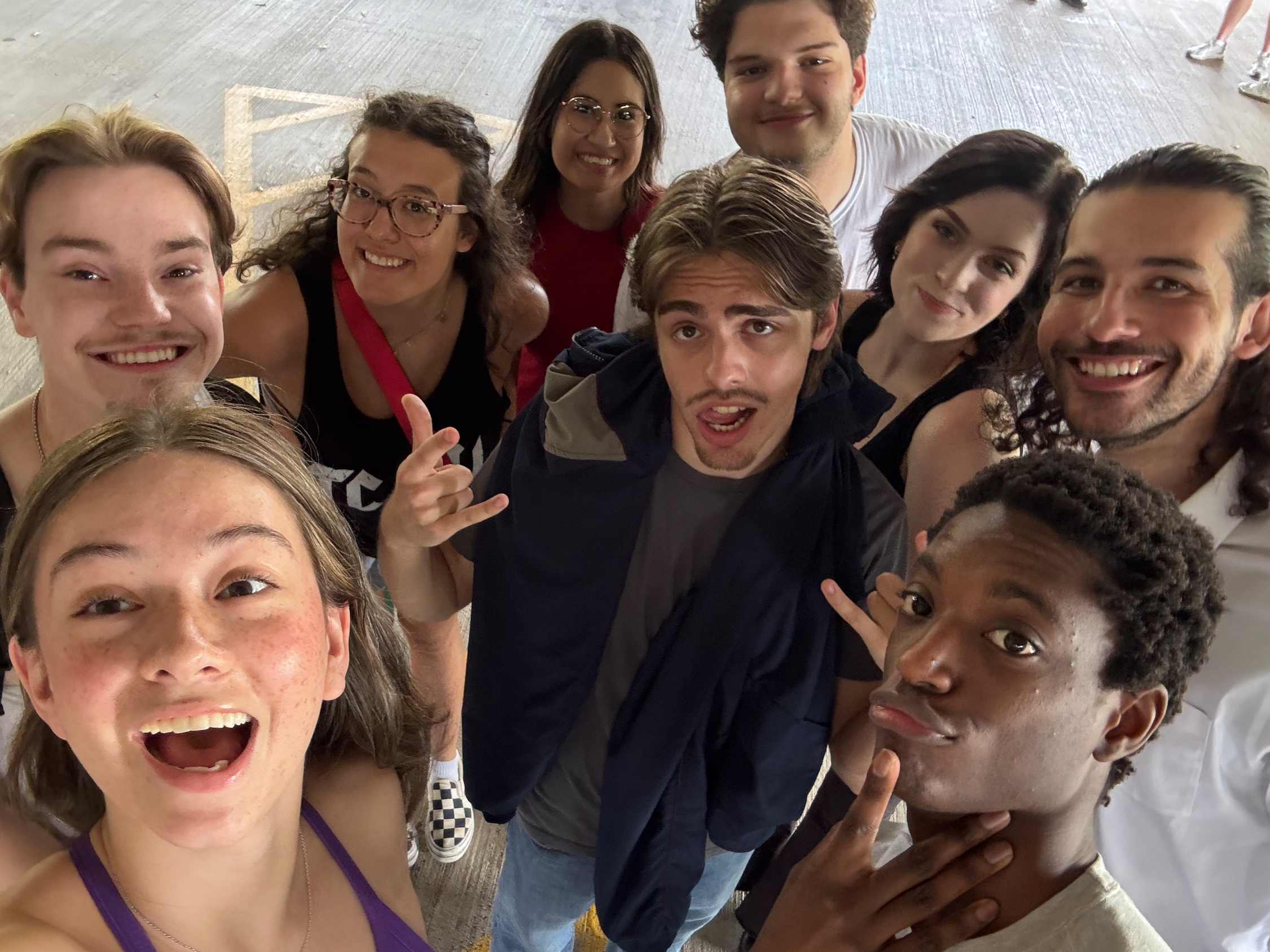 July 2025: Acting in a short film alongside my friends