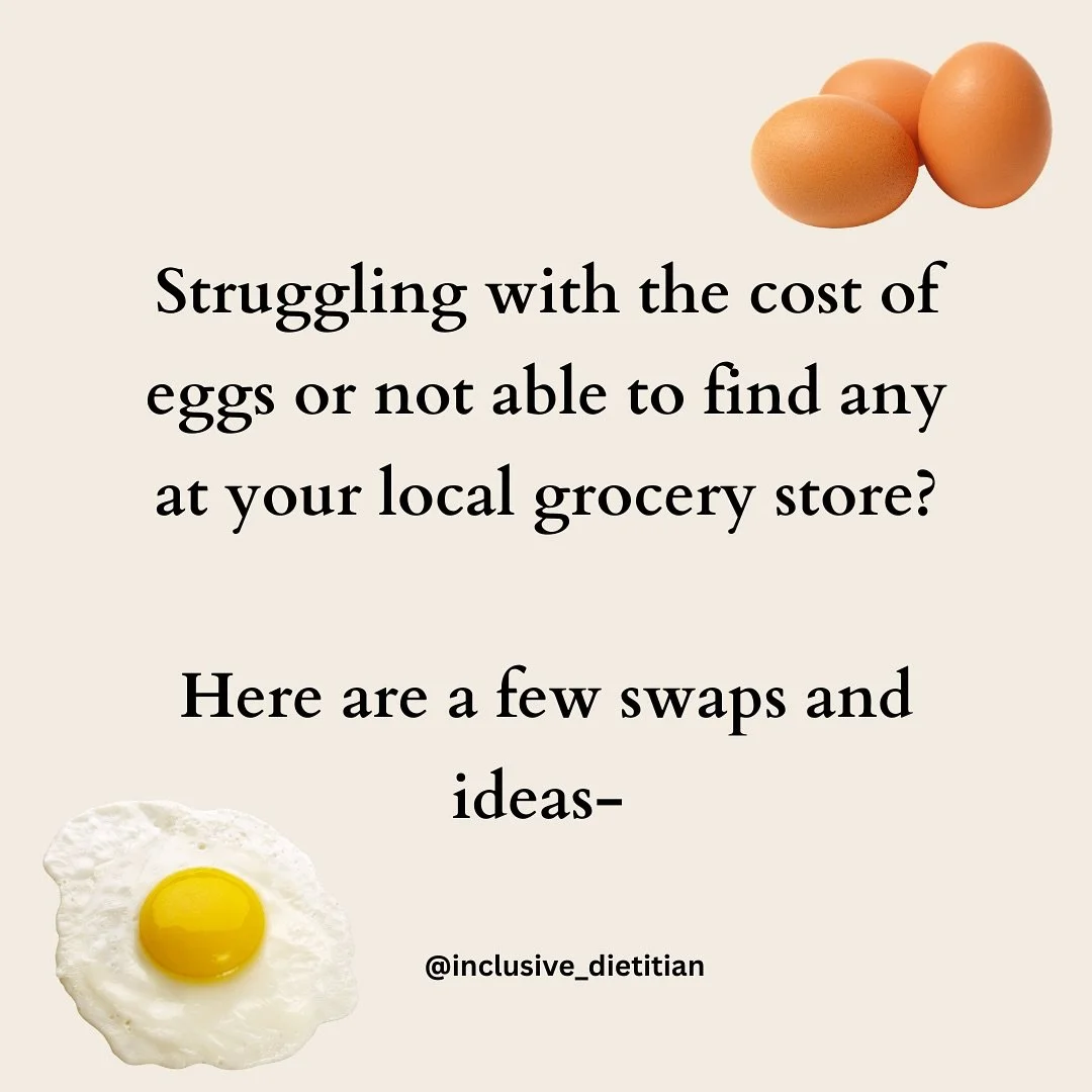 When food supply issues arise, it can cause panic, especially if you&rsquo;re someone recovering from an eating disorder. If eggs are something that is safe to you, and suddenly the cost/availability is limited, it can be tough to think of what to ha