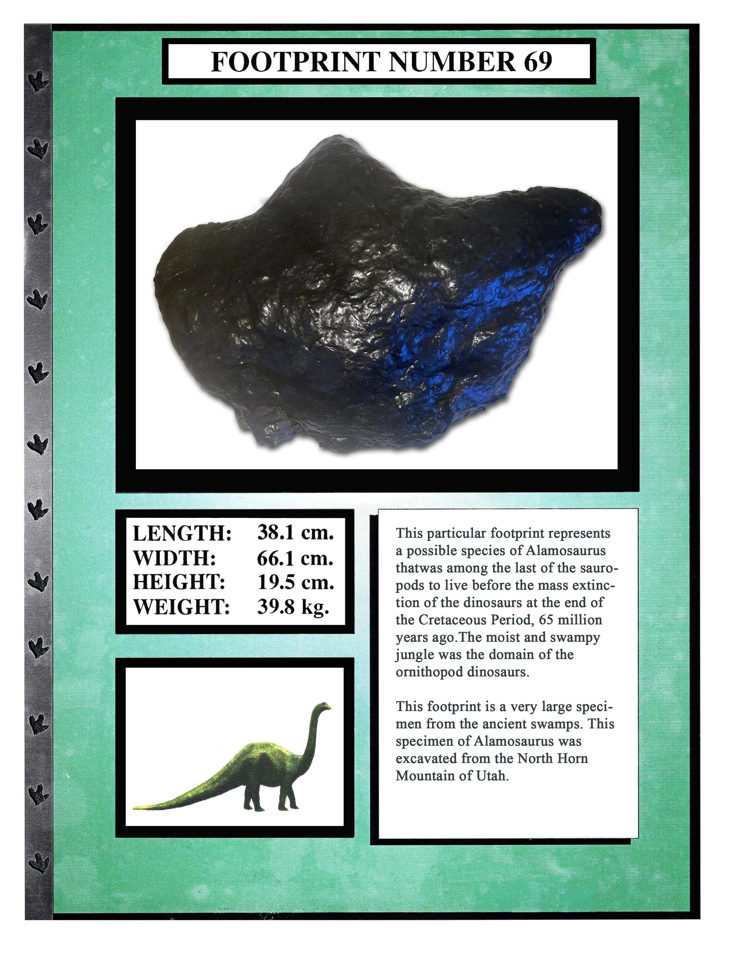Alamosaurus #69