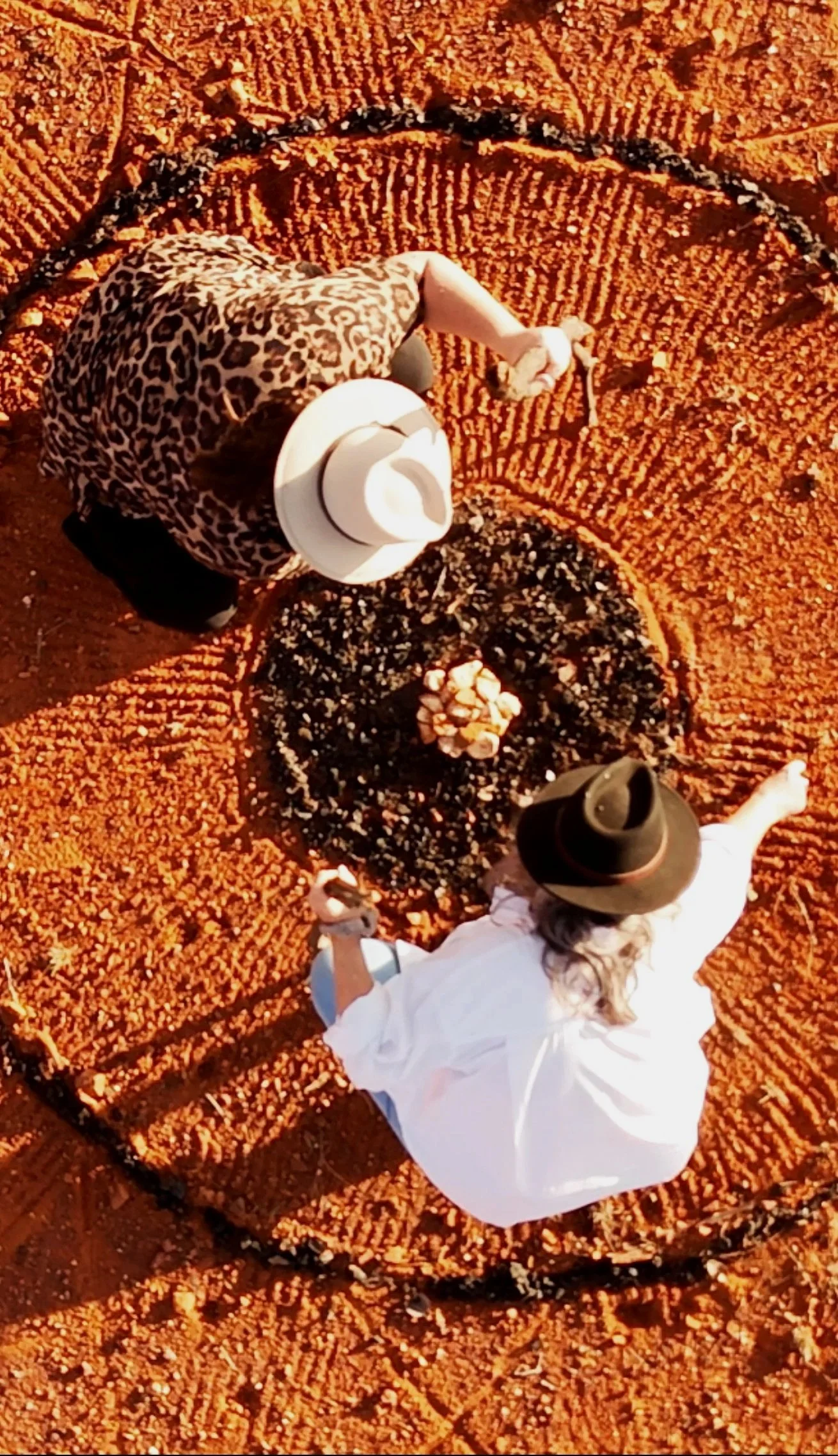 Camper trailer at Meralda Station
