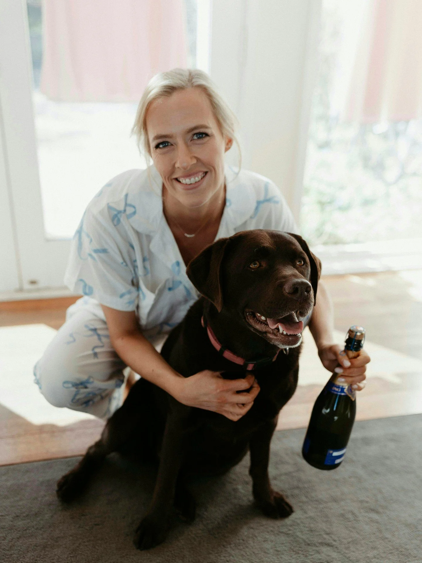 Posie and Pommery, two perfect things