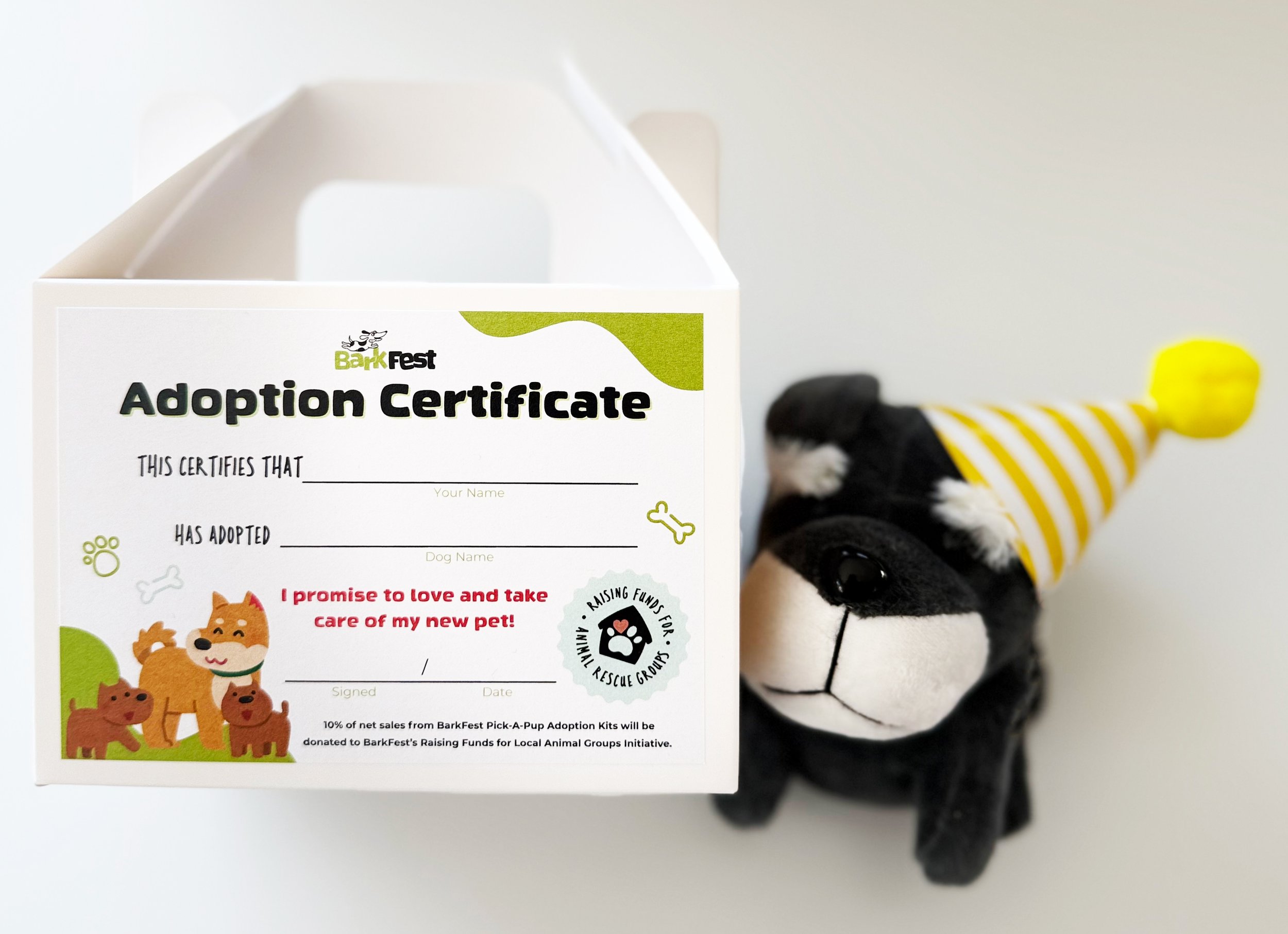 FRITZ BarkFest PICK-A-PUP Adoption Kit