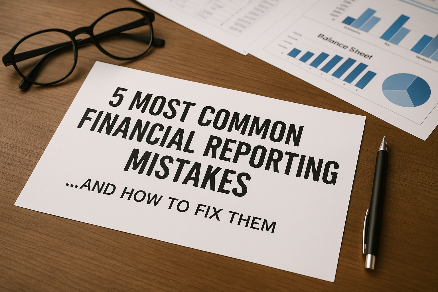 The 5 Most Common Financial Reporting Mistakes—And How to Fix Them