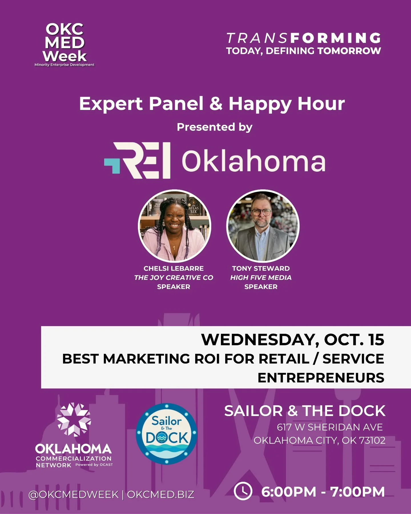 Next week, my favorite local biz week of the year kicks off - @okcmedweek 

Minority Enterpise Development Week&nbsp;highlights, celebrates, and strengthens the minority business enterprise ecosystem.

I'm honored to be a panelist, sharing my experti