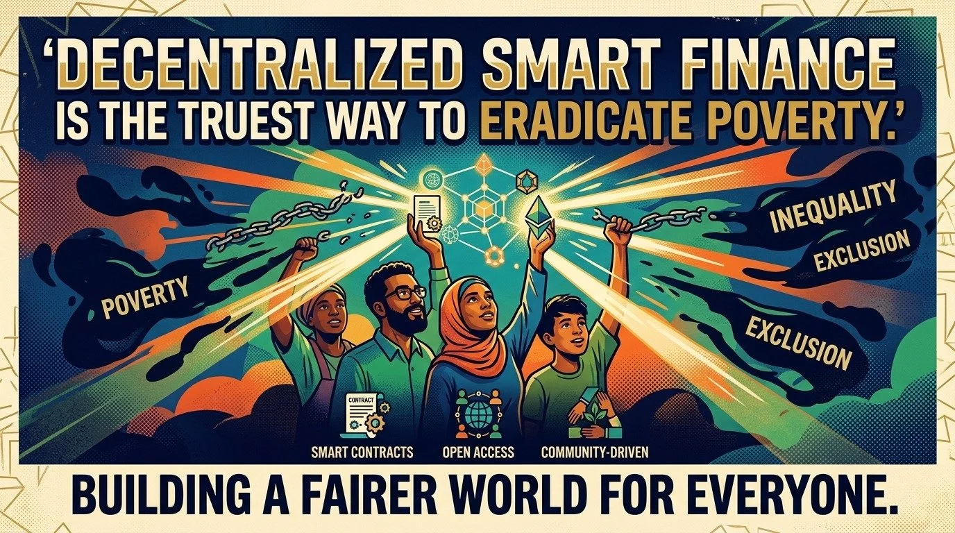 Decentralised Smart Finance- The truest way to eradicate poverty
