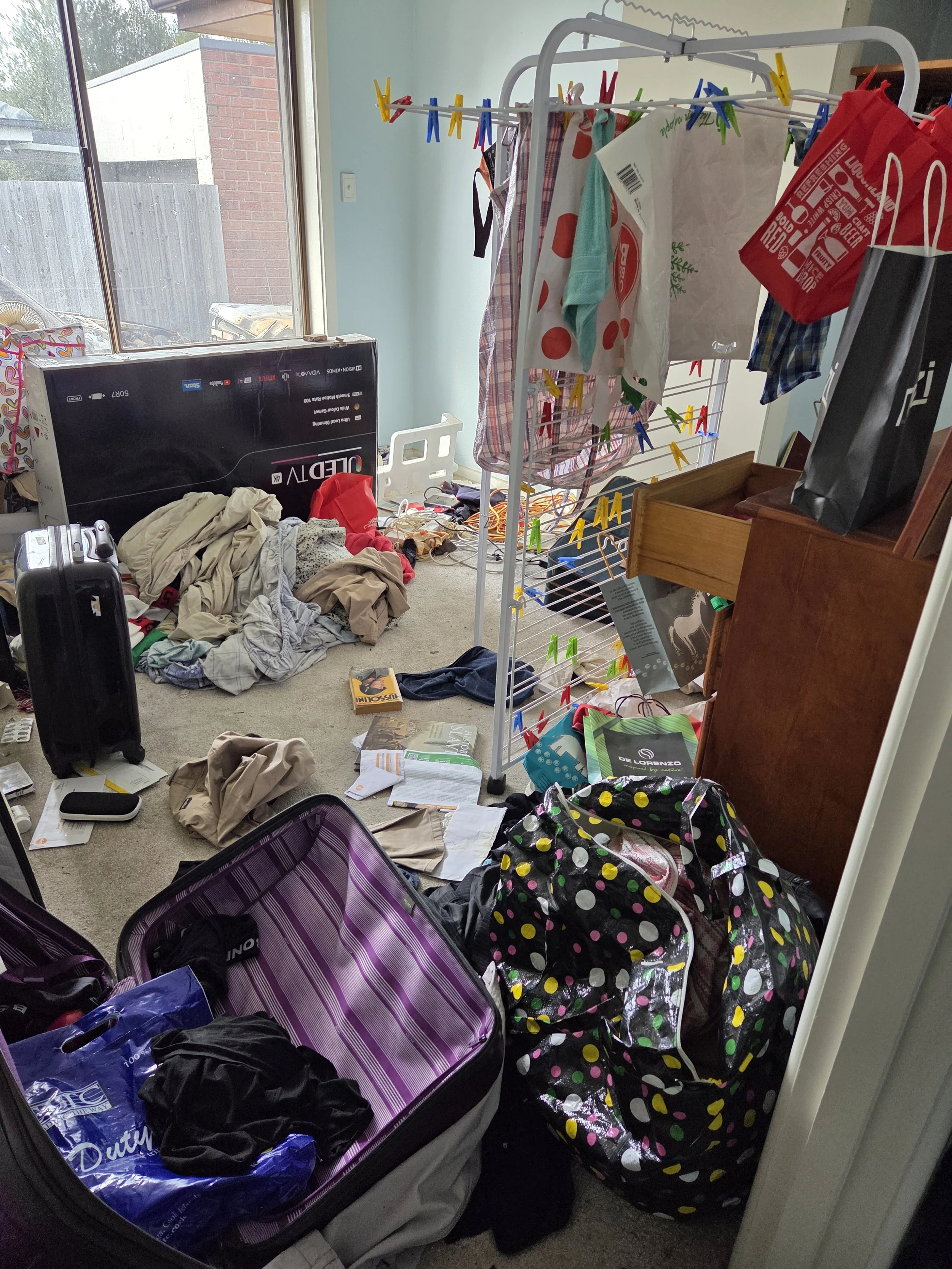 Bedroom Reclamation: Restoring the property's structural footprint."