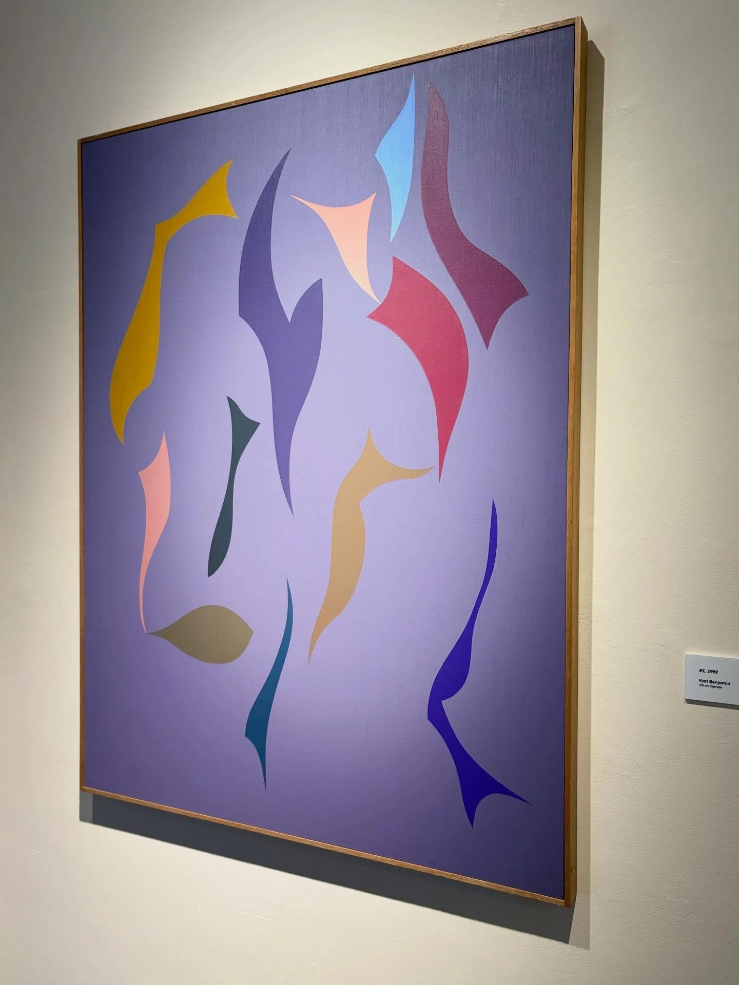 #1, 1992

CCMA is proud to host 12 magnificent artworks by the talented and well-known Karl Benjamin.  The artwork pictured above is no exception. Come visit our museum to witness these pieces in all their colorful glory. You do not want to miss this