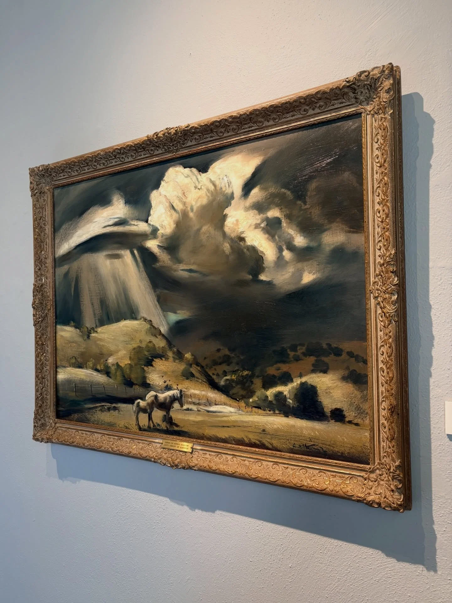 Emil Kosa, Jr., Storm at Sequoia

Hand picked by our Exhibition Chair and Trustees, join us in admiring this incredible oil painting and the 12 historical pieces that encompass our 85 years as a museum. 

This exhibit includes a selection of works fr