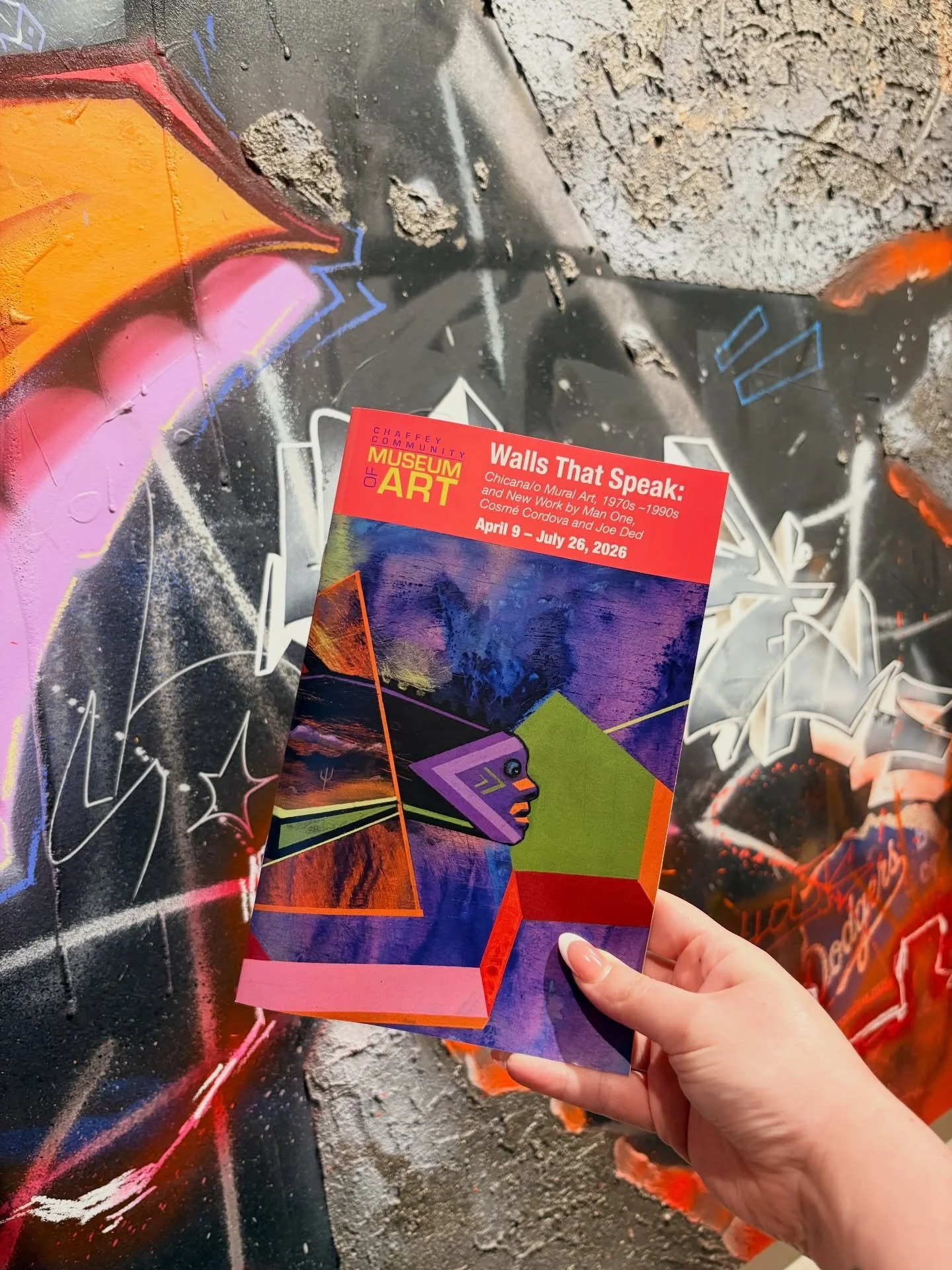 Walls that Speak: Exhibition Pamphlet

Located at our front desk come and grab one out of informational exhibition pamphlets detailing our mural artist&rsquo;s background, significance of the artworks, and much more. 

We are more than excited to sho