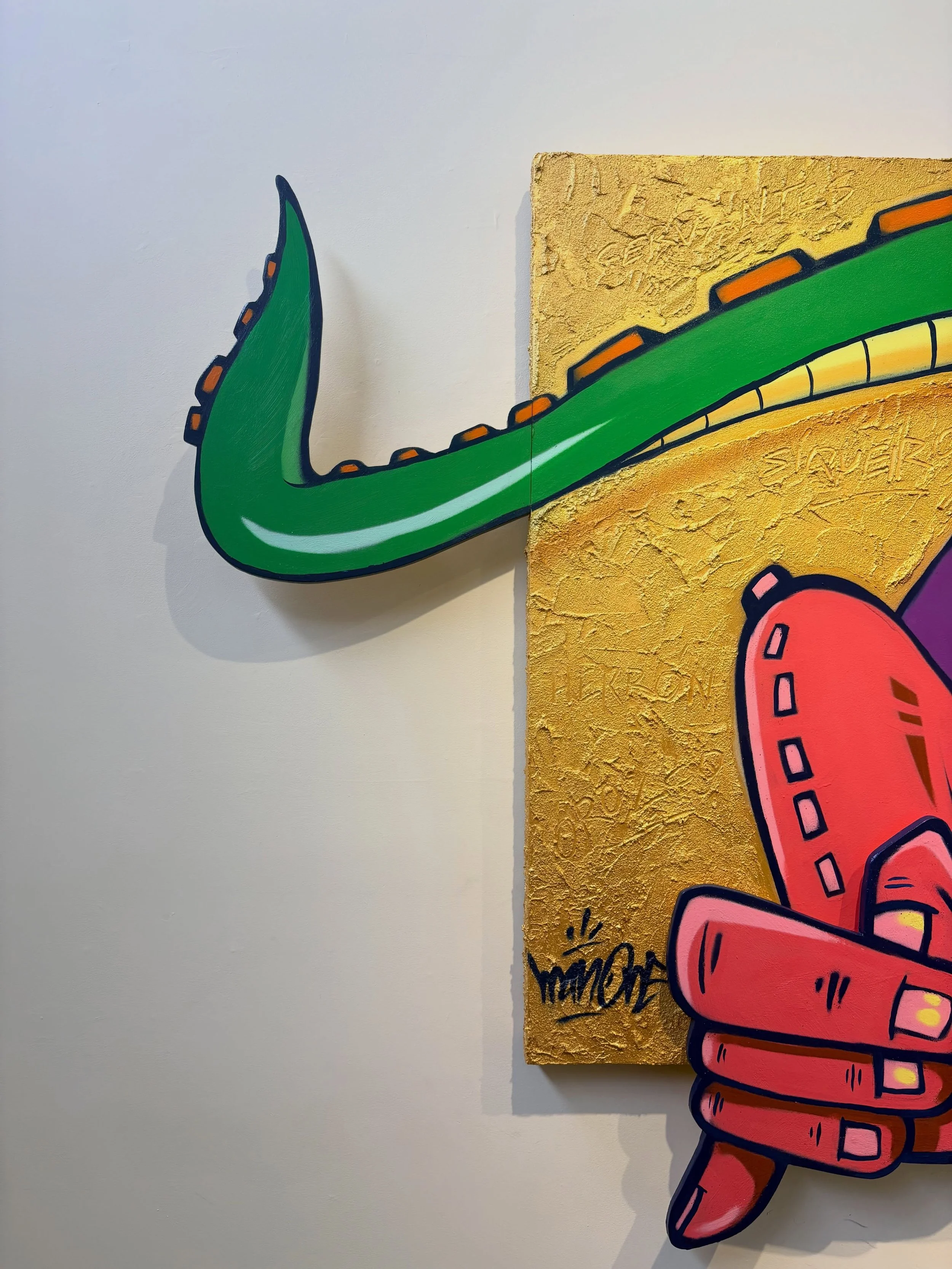 &iquest;QUE PASA COATL?, Man One

Coming in at a staggering 16 feet wide and 4 feet high, this absolutely amazing piece by Man One is certainly a crowd pleaser.

Swipe to see all of its amazing details in these 6 digestible photos from left to right 