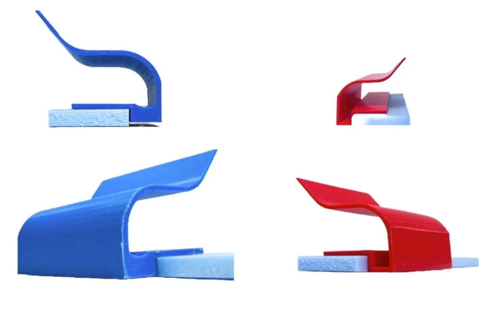 3D - Printed Models on a Mock-up Gutter