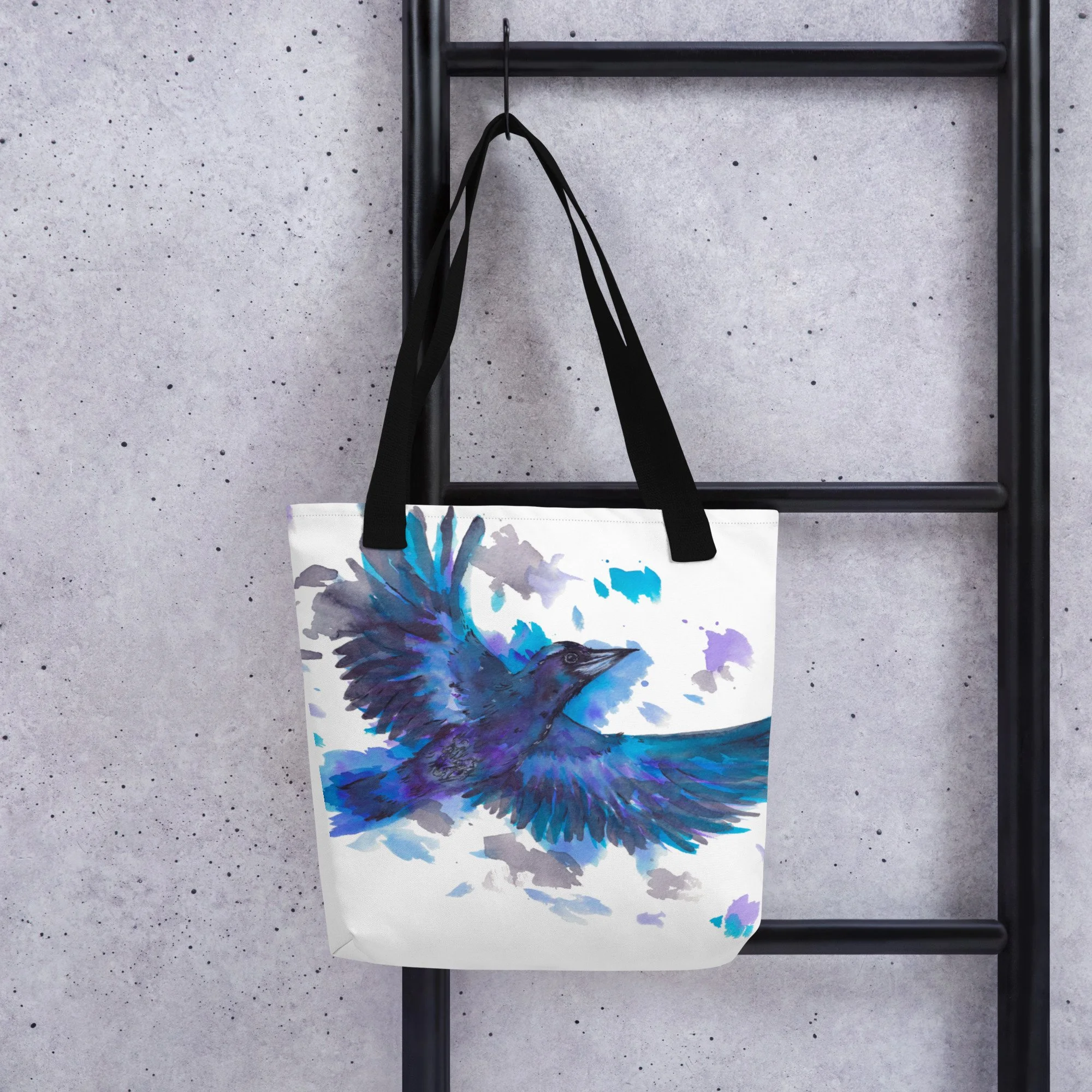 Happy Magpie on Tote bag