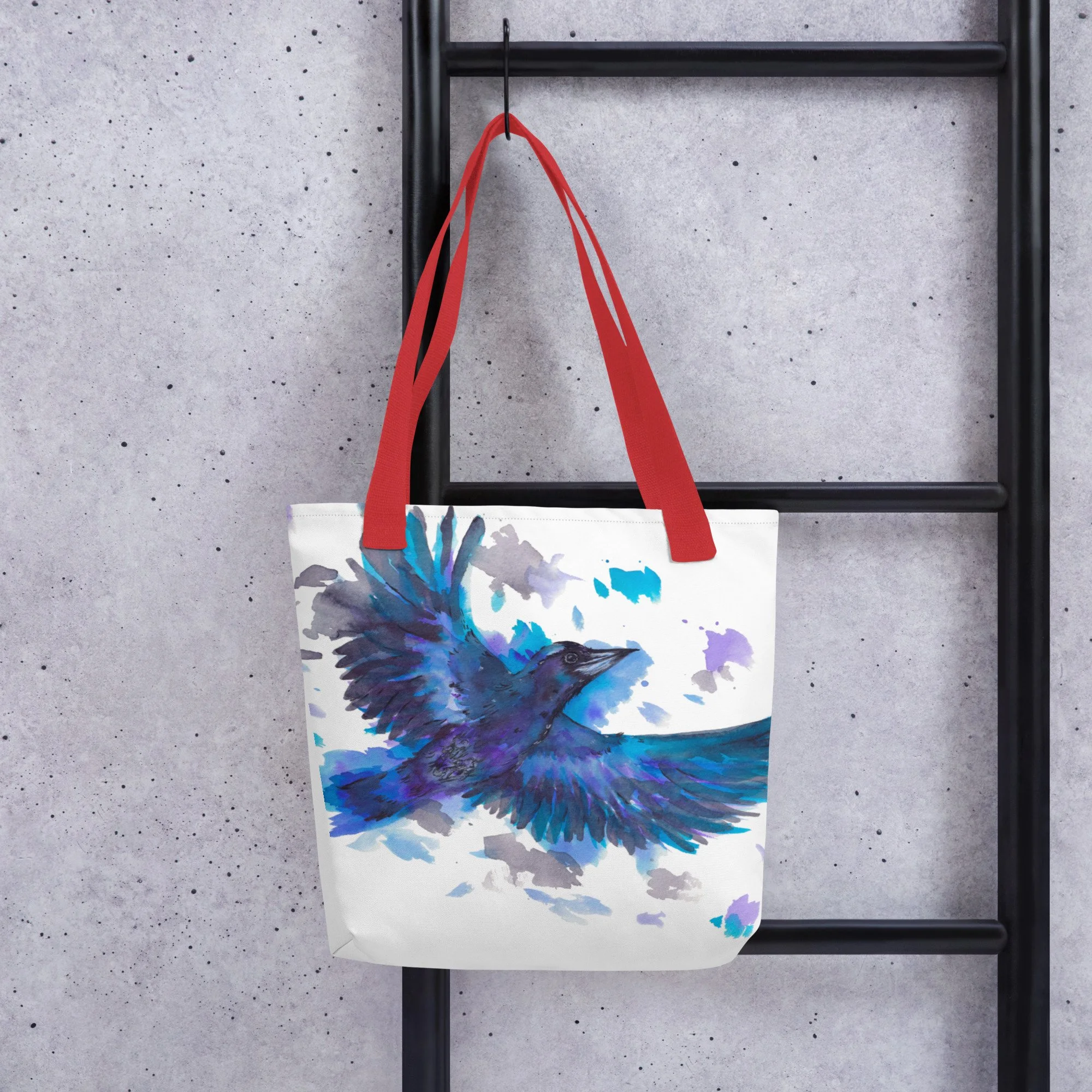 Happy Magpie on Tote bag