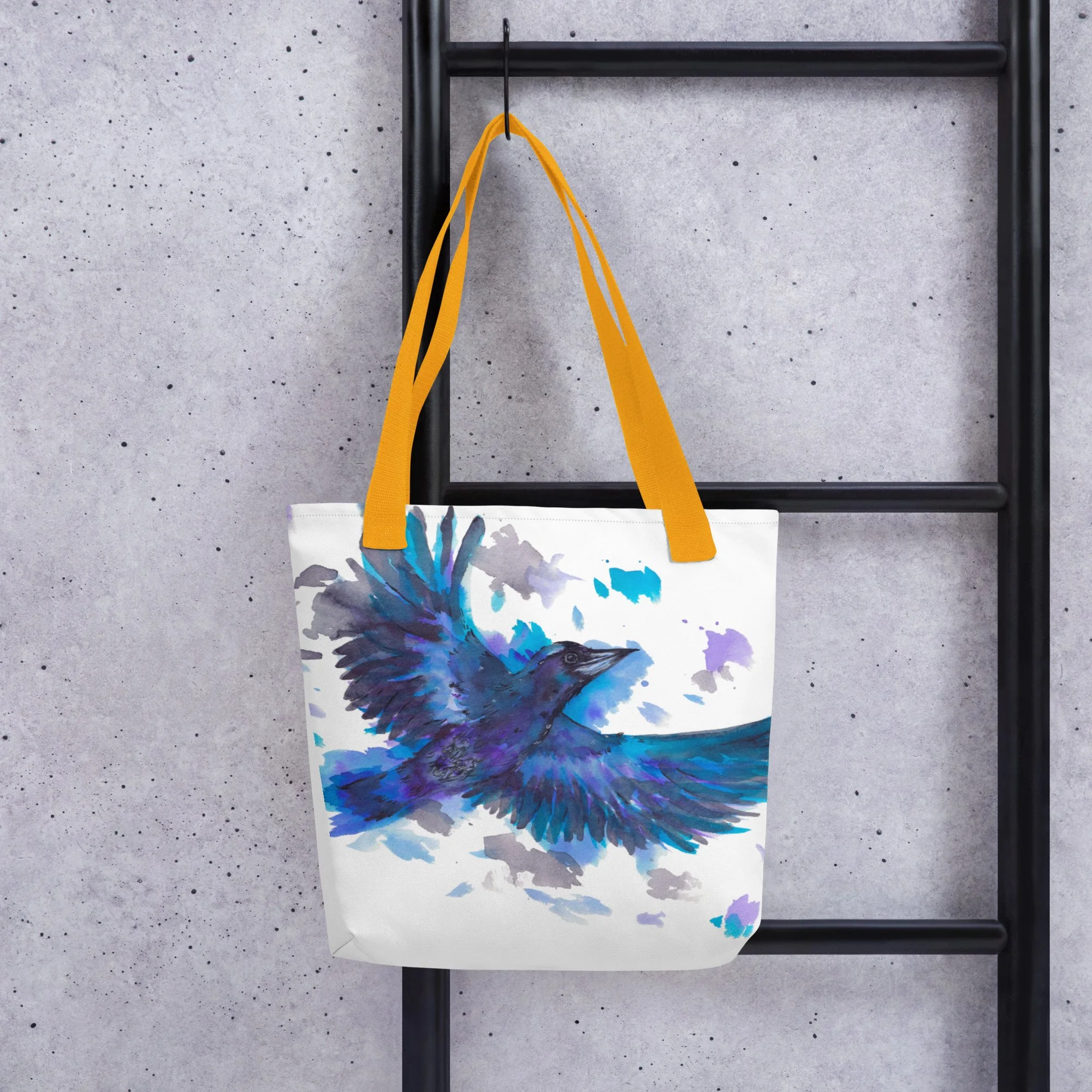 Happy Magpie on Tote bag