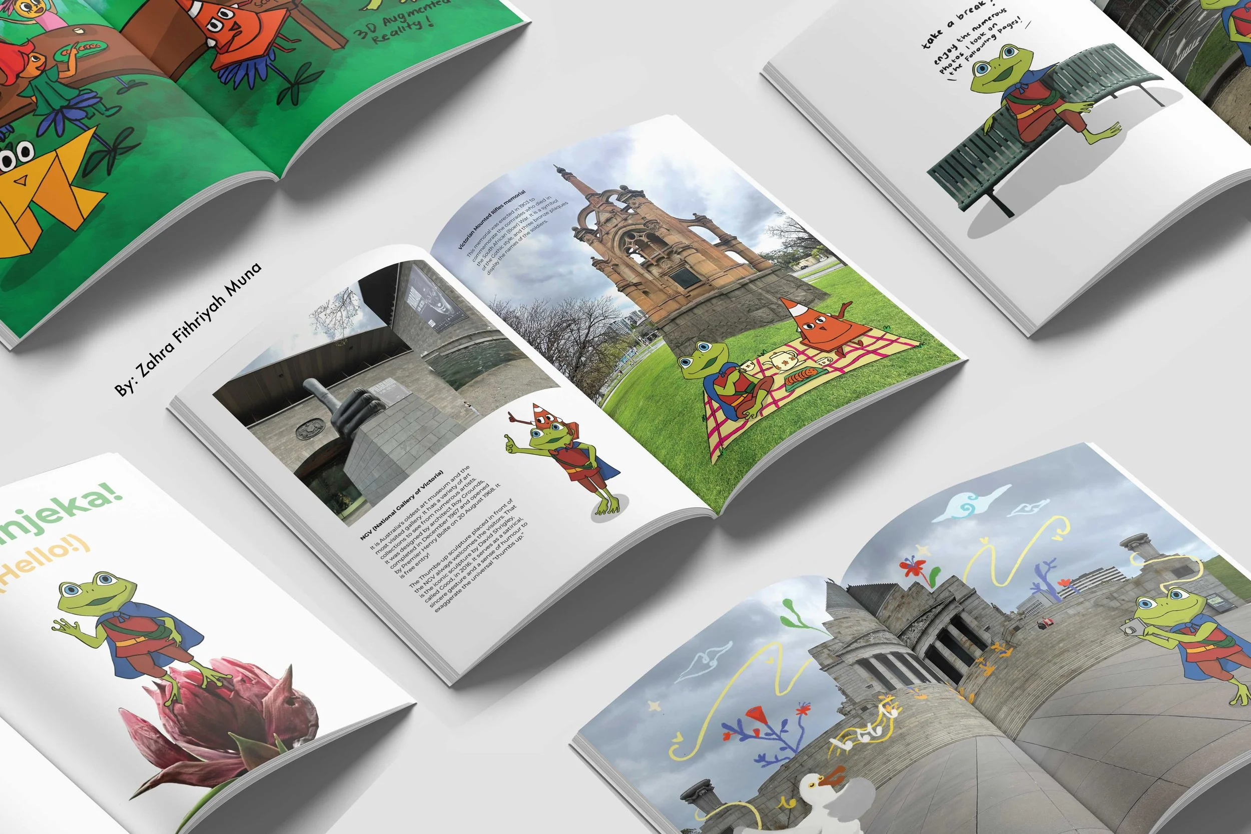 Book Design and Illustration "Discover: Publishing as Practice"