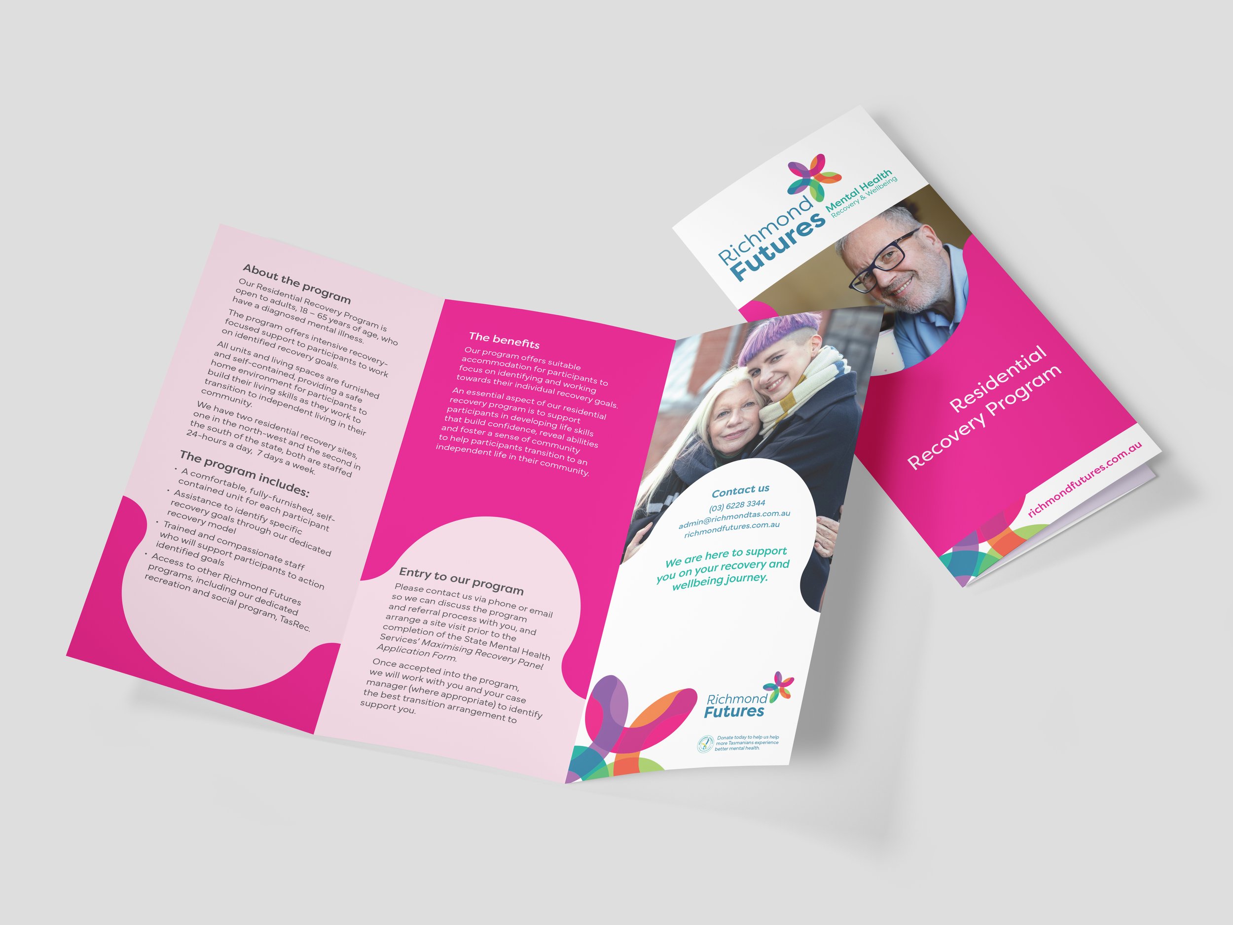 Residential recovery program brochure