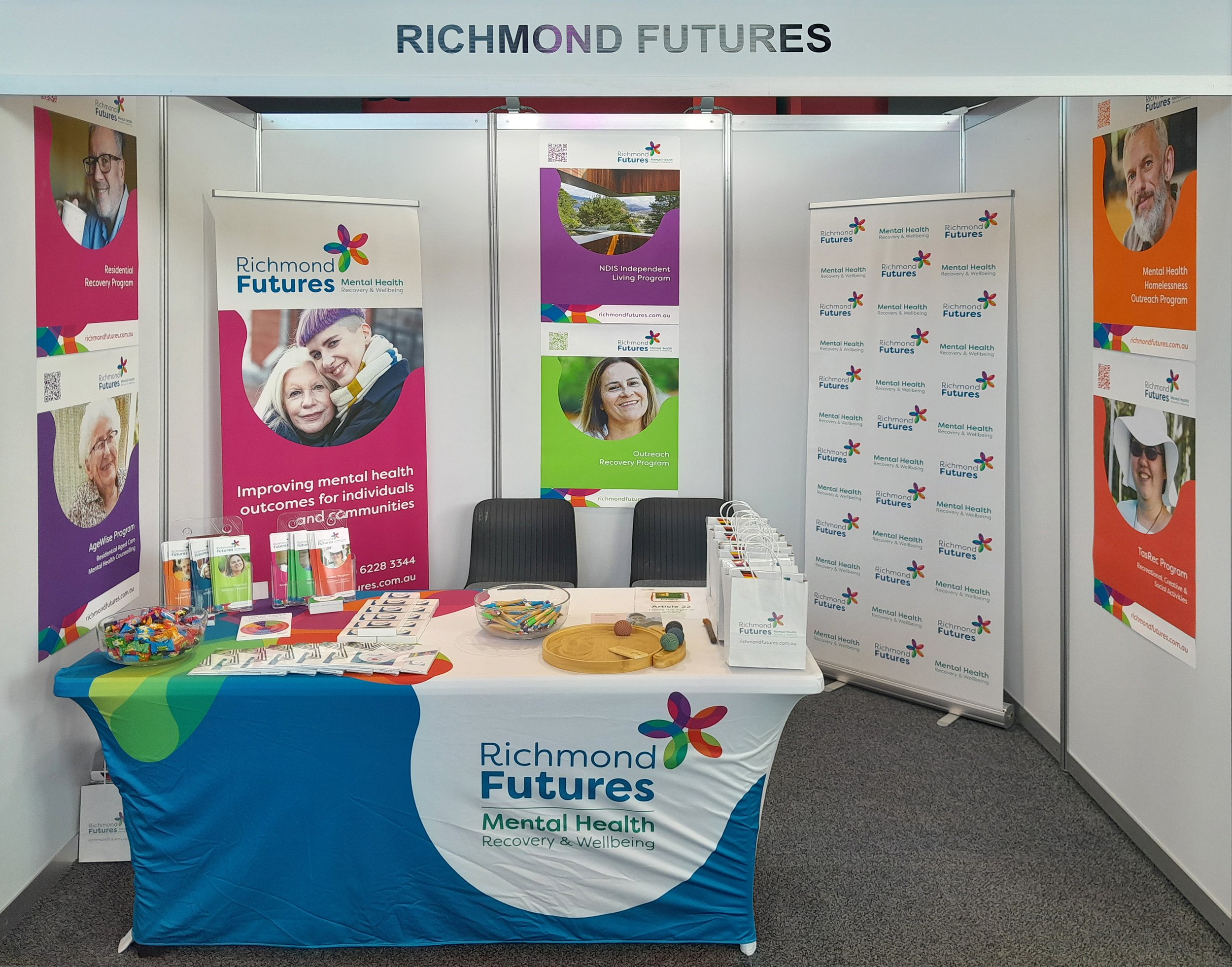 Expo booth & promotional items
