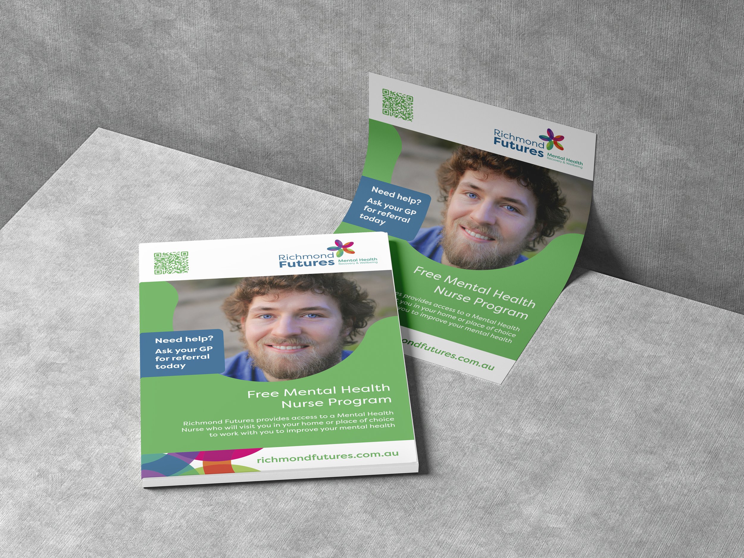 Mental Health Nurse Program poster for medical centres