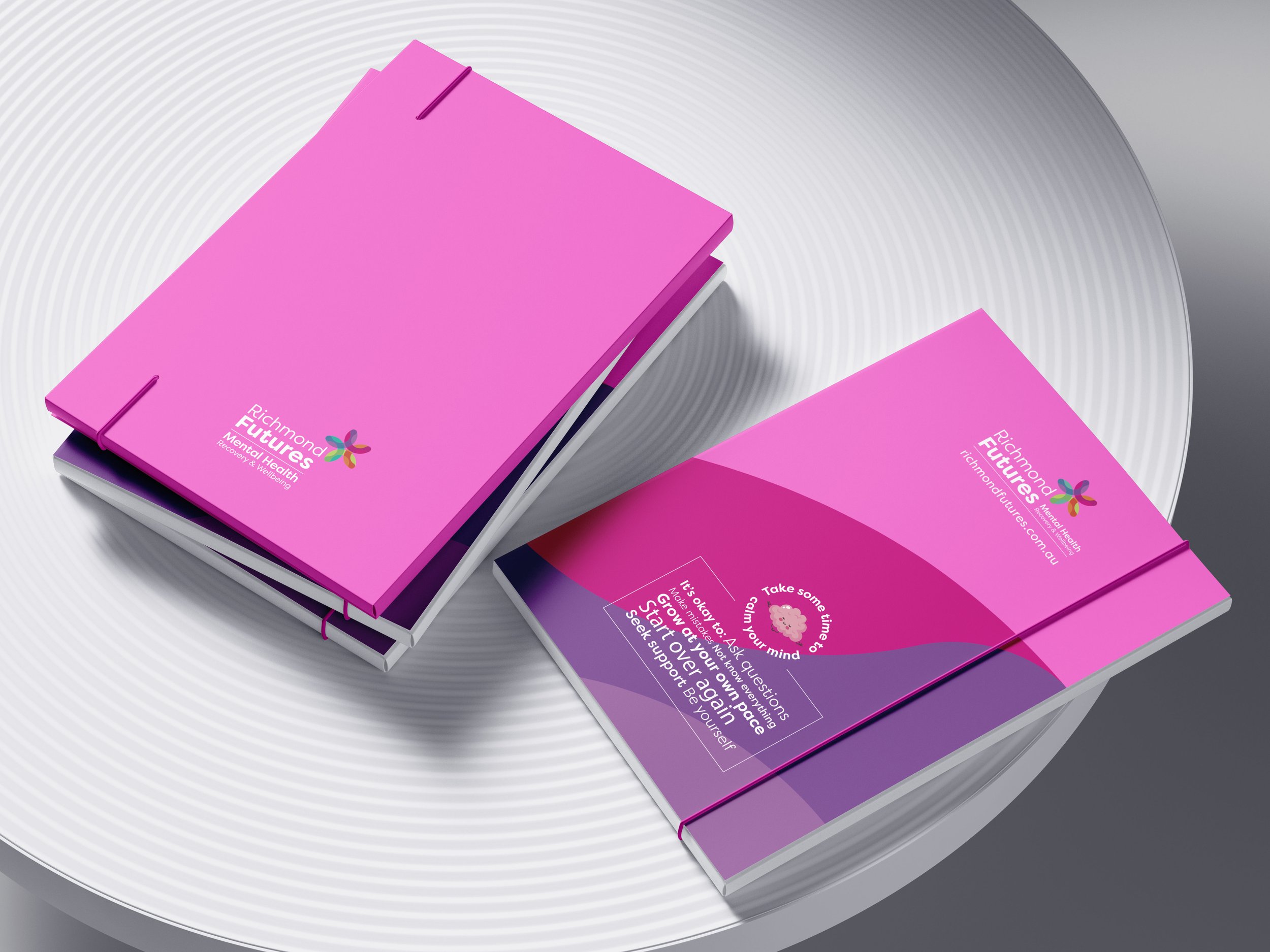 Expo promotional item: A5 notebook concept
