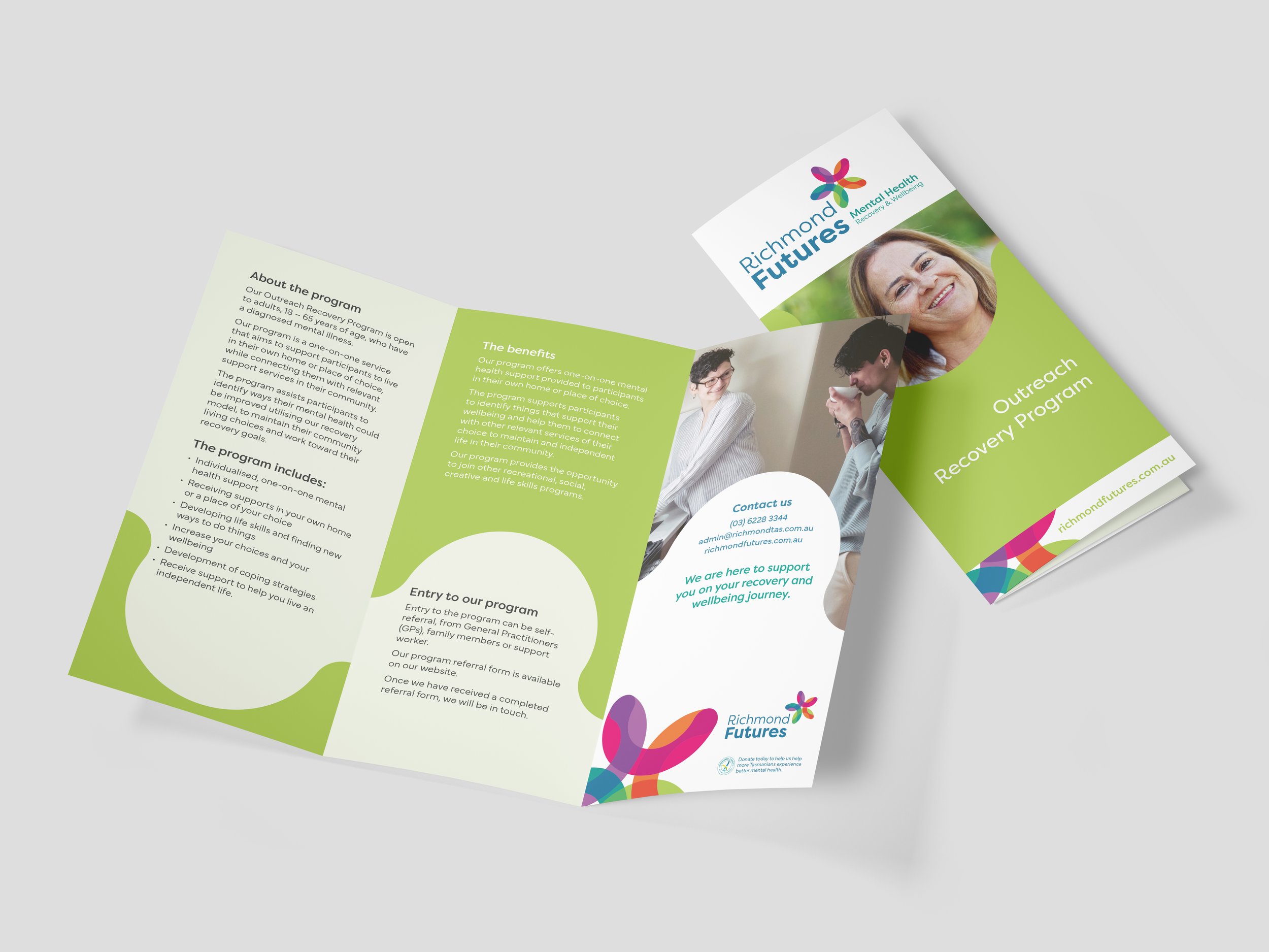 Outreach recovery program brochure
