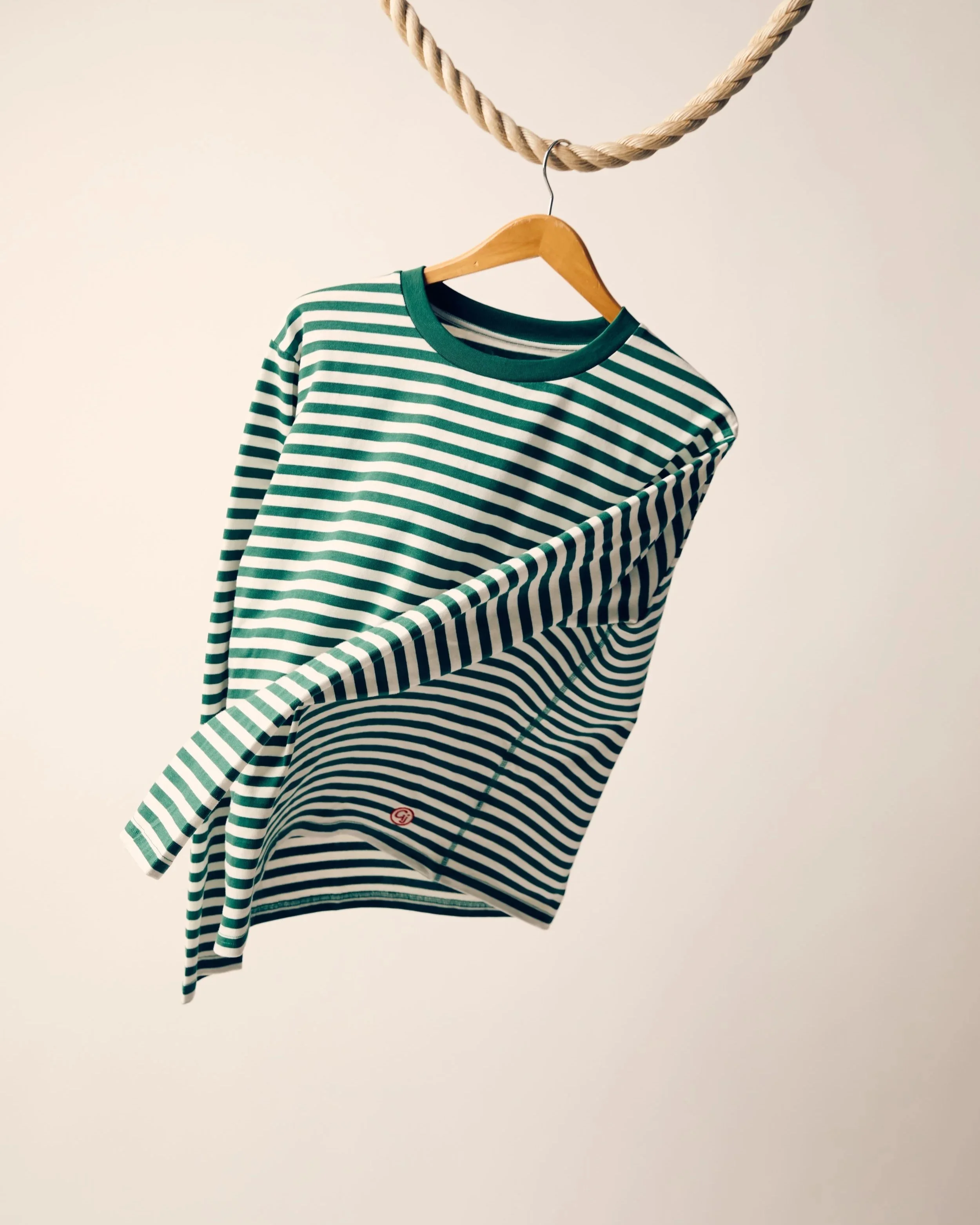 STRIPED LONG SLEEVE - GREEN