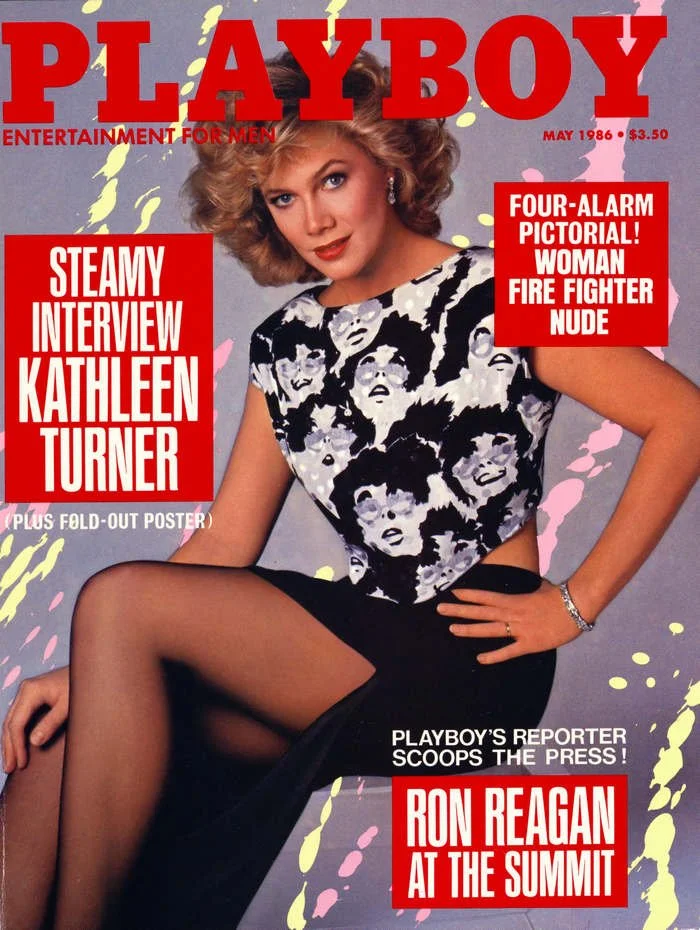 Playboy Magazine May 1986- Kathleen Turner