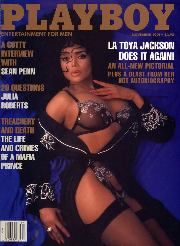 Playboy magazine November 1991-Lotoya Jackson