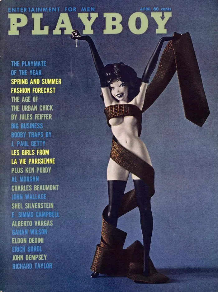 Playboy Magazine April 1961-Femlin
