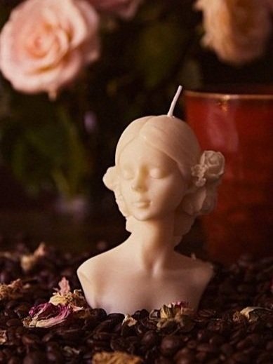 Elisabeth, Egérie d'Angélice, Bougies Artisanales Parfumées, Faites en France, Essences de Grasses, Emballages Ecoresponsables, Parfum Rose Santal et Café