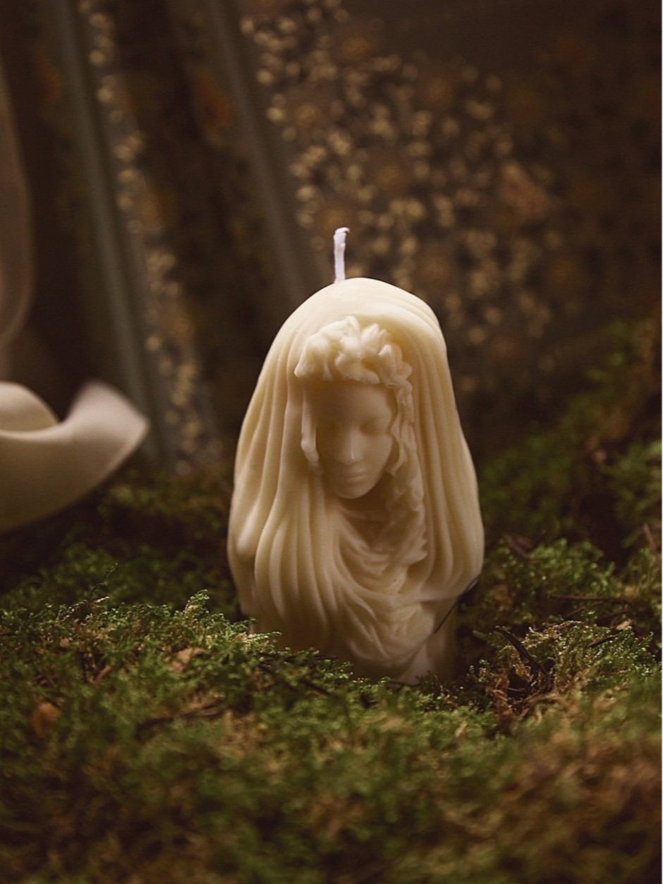 Angélique Egérie - Angélice - Bougies Artisanales Parfumées, Faites en France, Essences de Grasses, Emballages Écoresponsables