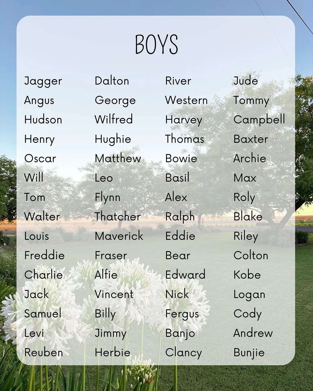 You asked&hellip; and here it is! The long awaited baby name list 🤍 Slide across to browse the list, save &amp; share to your friends! ✨

I feel so lucky to be able create little treasures to be loved for years to come 💛

#homesoil #babynames #girl