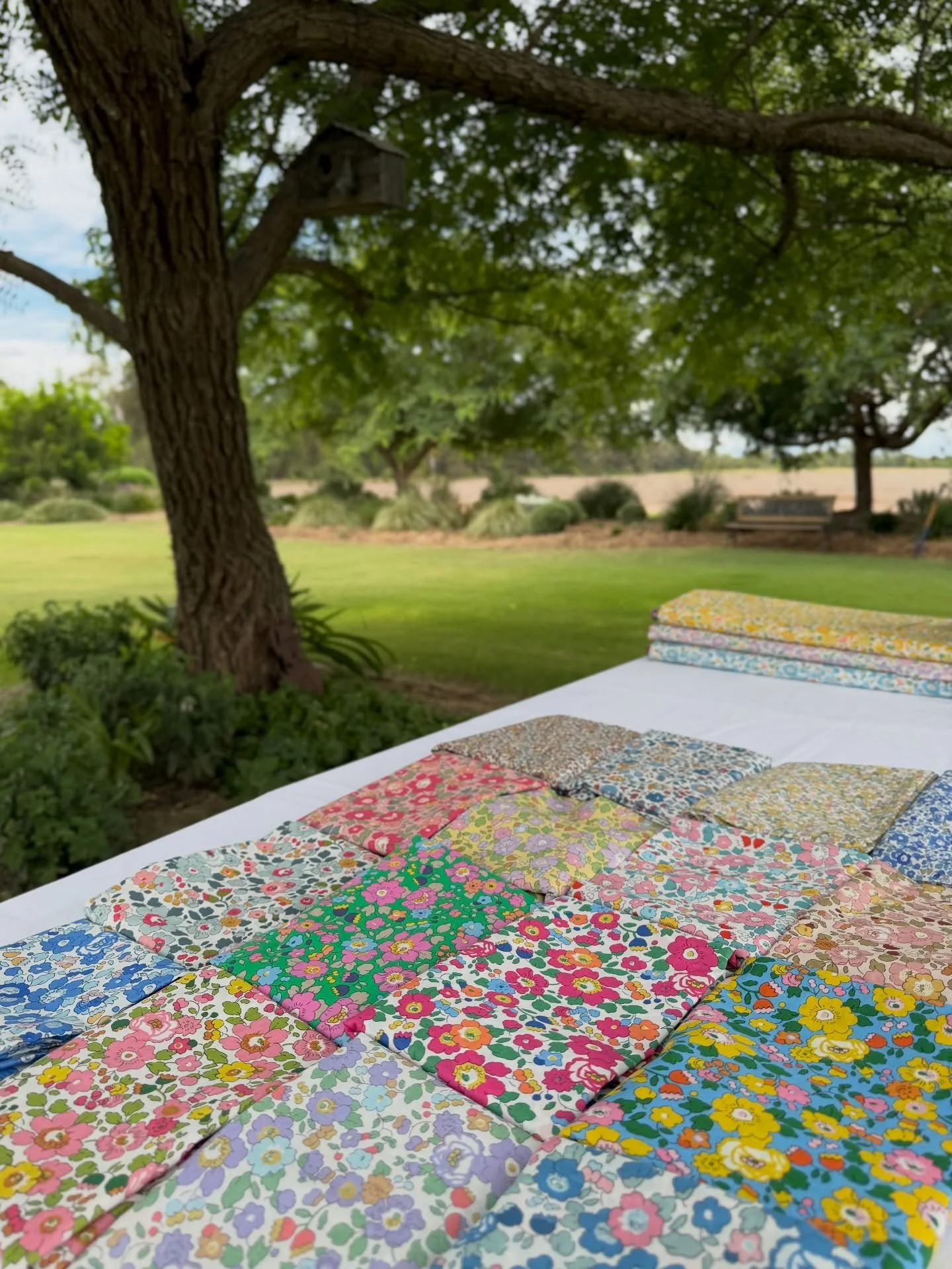 A day spent photographing new fabrics for the website. Lots of new options, including plenty of your favourite Liberty 😍 Towels will be available to purchase via the website from 5PM tomorrow! 🩷

#homesoil #personalisedtowels #liberty #gingham #han