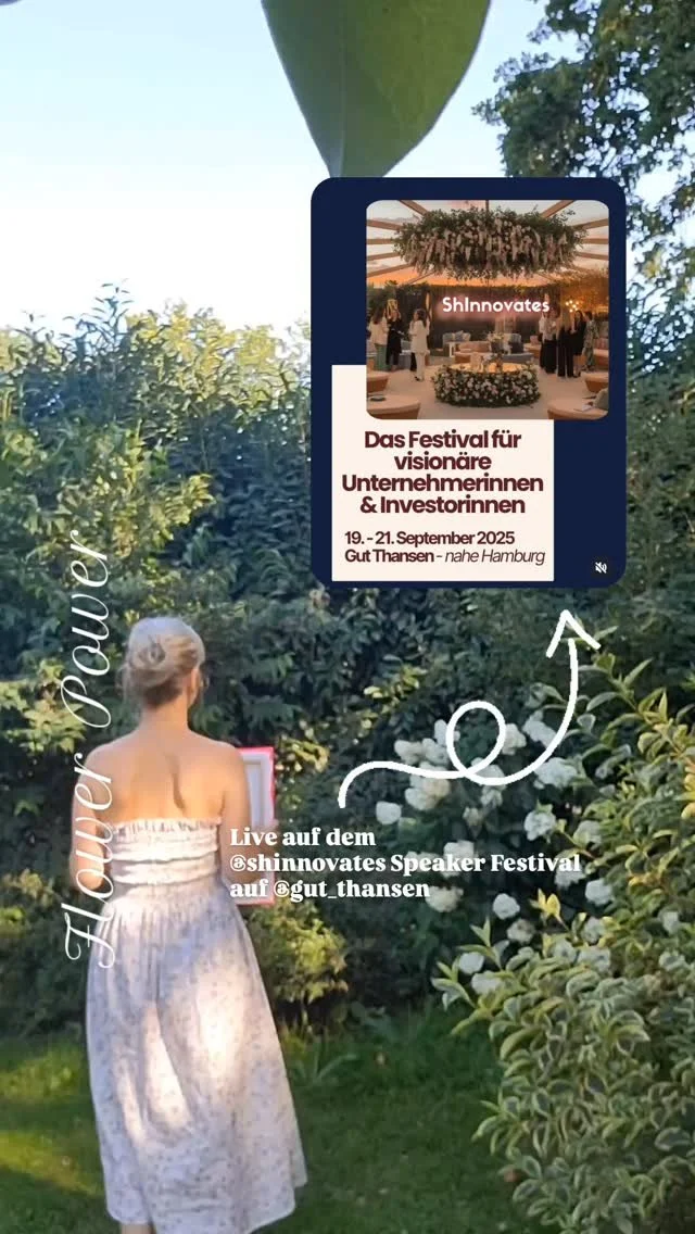 Flower Power goes live auf dem @Shinnovates Speaker Festival!
Und ich könnte nicht stolzer sein!
Auf diesem Event darf ich meine neue Serie Flower Power, abstrakte Blumen in knalligen Farben, zum allerersten Mal auf @gut_thansen präsentie