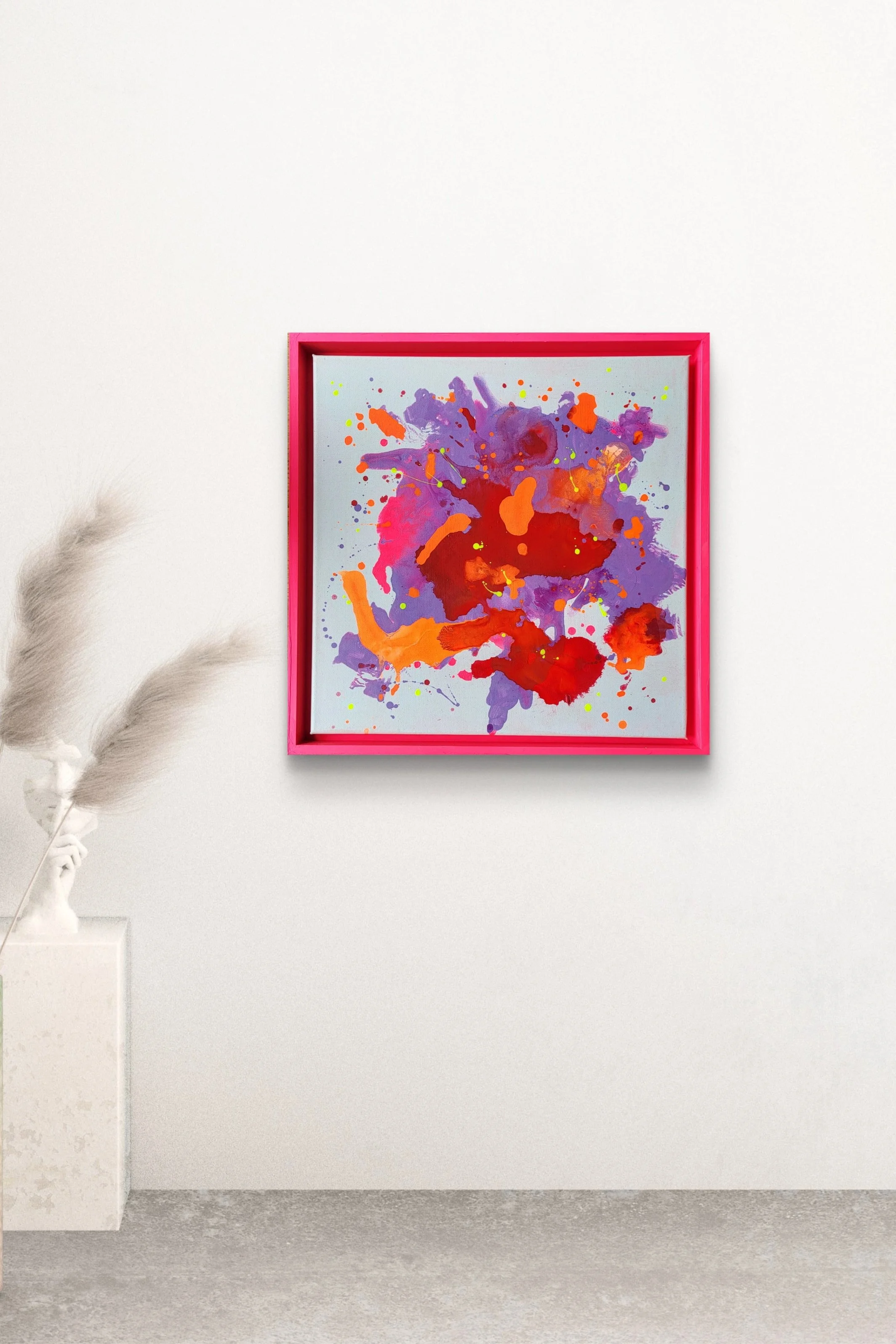 Magic Flowers
Acryl I Canvas I Frame
44 x 44 x 3 cm