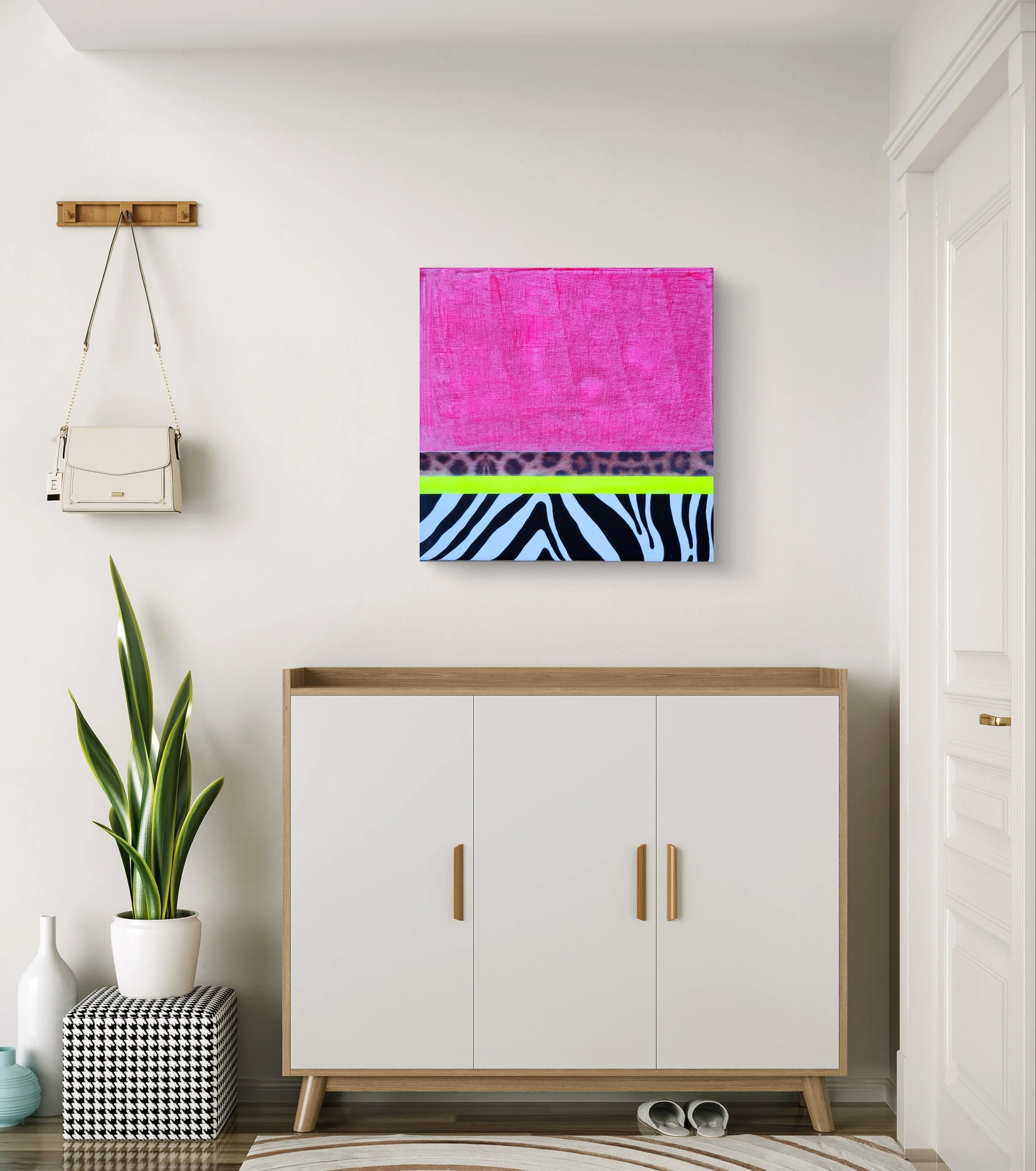 Zebra
Acryl I Canvas I Frame
30 x 30 x 2 cm