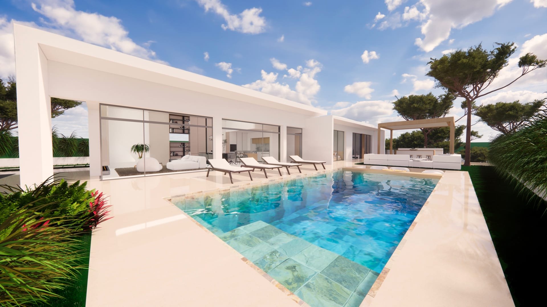 Villas Exclusivas con Piscina Privada en Pinar de Campoverde, Cerca de las Playas de la Costa Blanca