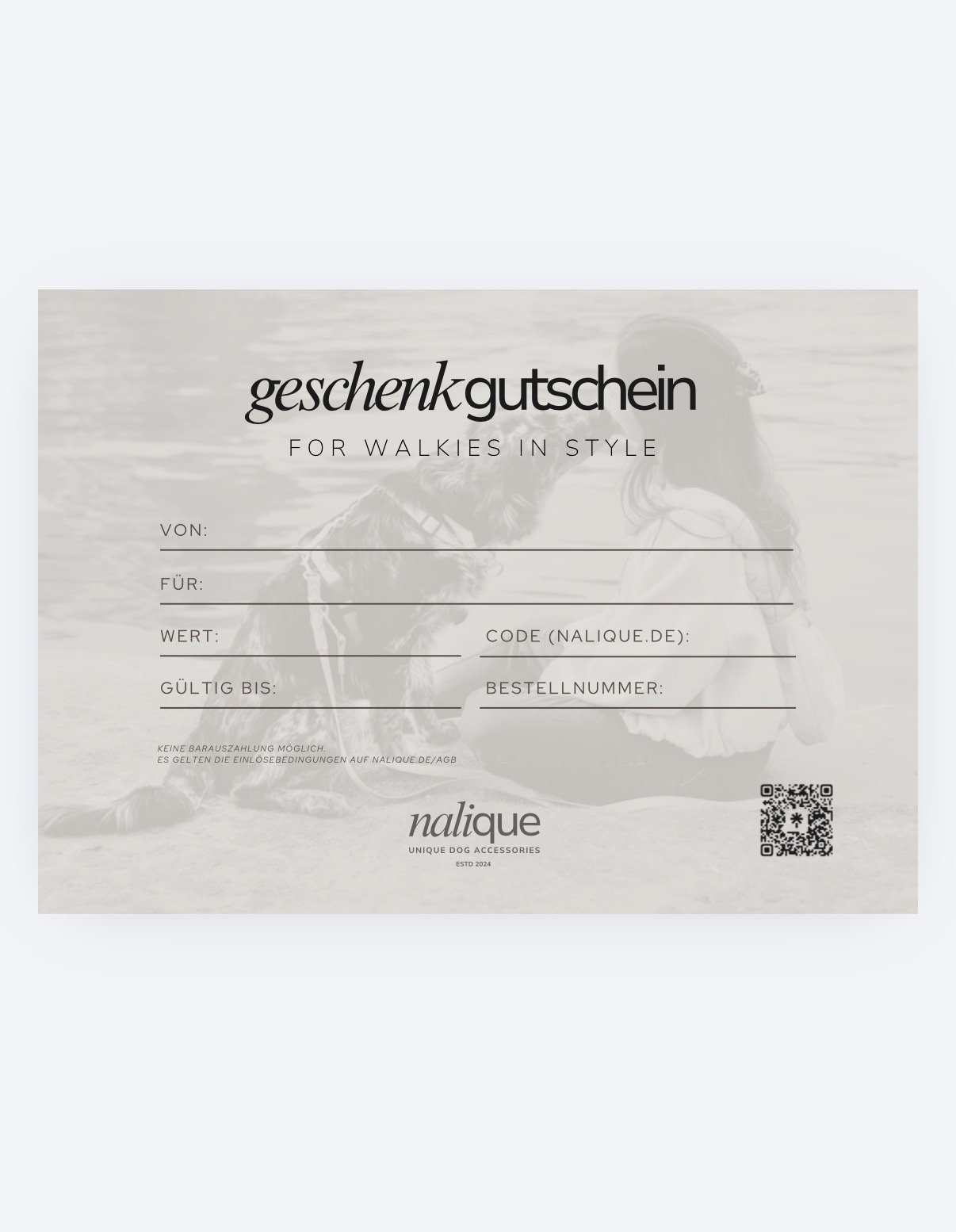 Nalique - Geschenkgutschein