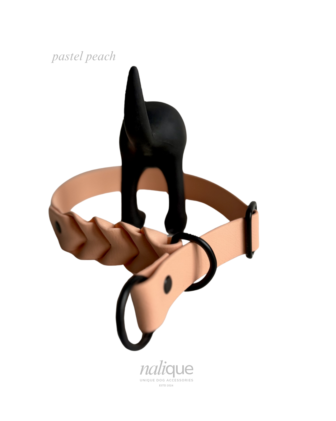 Zugstopp-Halsband - einfarbig