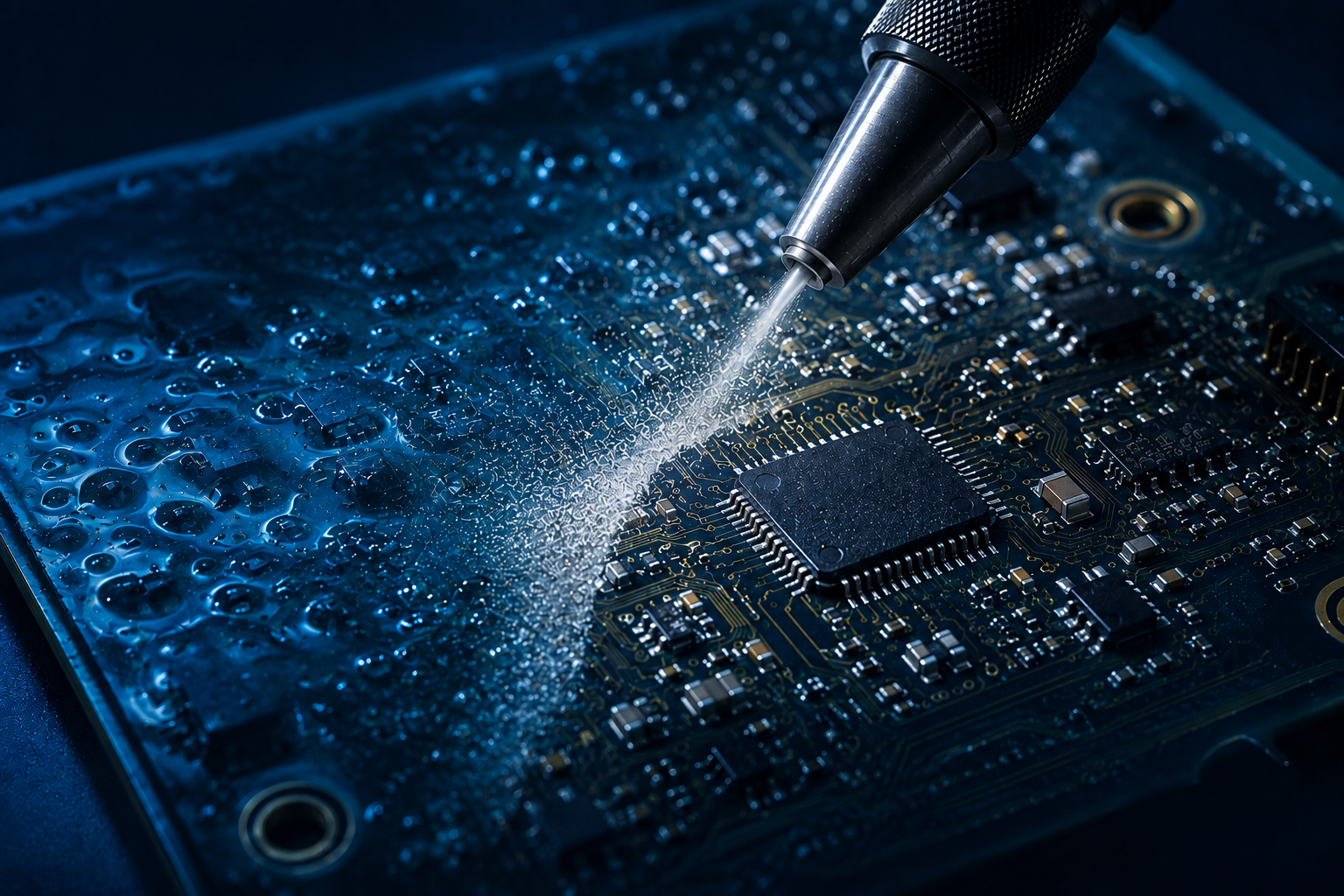 Come rimuovere il conformal coating: 3 metodi per la rilavorazione  delle schede elettroniche assemblate