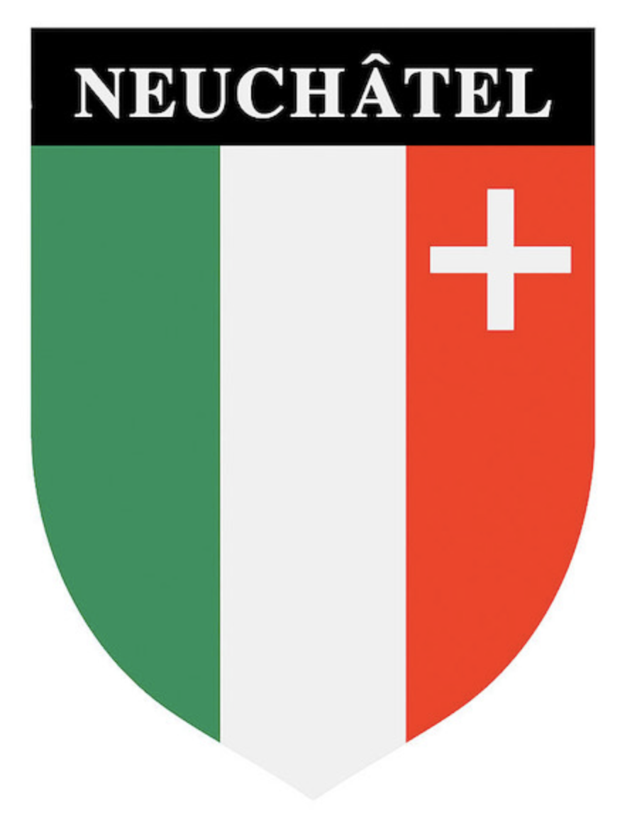 blason du canton de Neuchâtel, les couteaux sont créés dans le canton de Neuchâtel, Marc Domon est un artisan coutellier local de Neuchâtel
