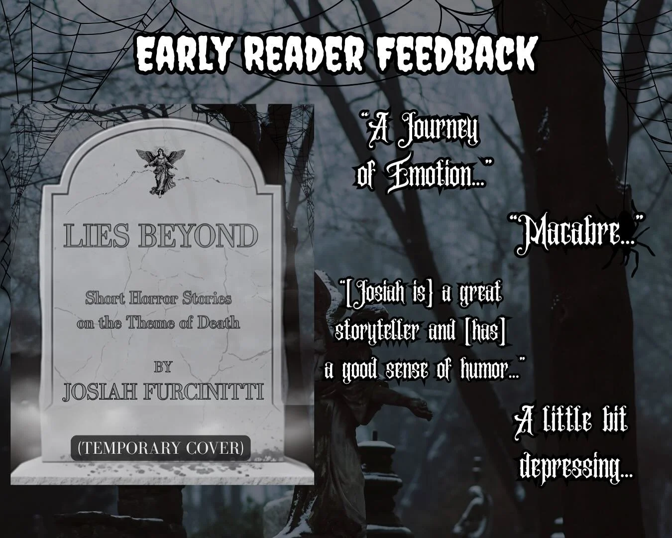 Some early reader feedback for Lies Beyond 🙌🏼

If you wanna feel ALL the feels, this is the collection for you&hellip; 🪦💀

#horror #booksta #bookstagram