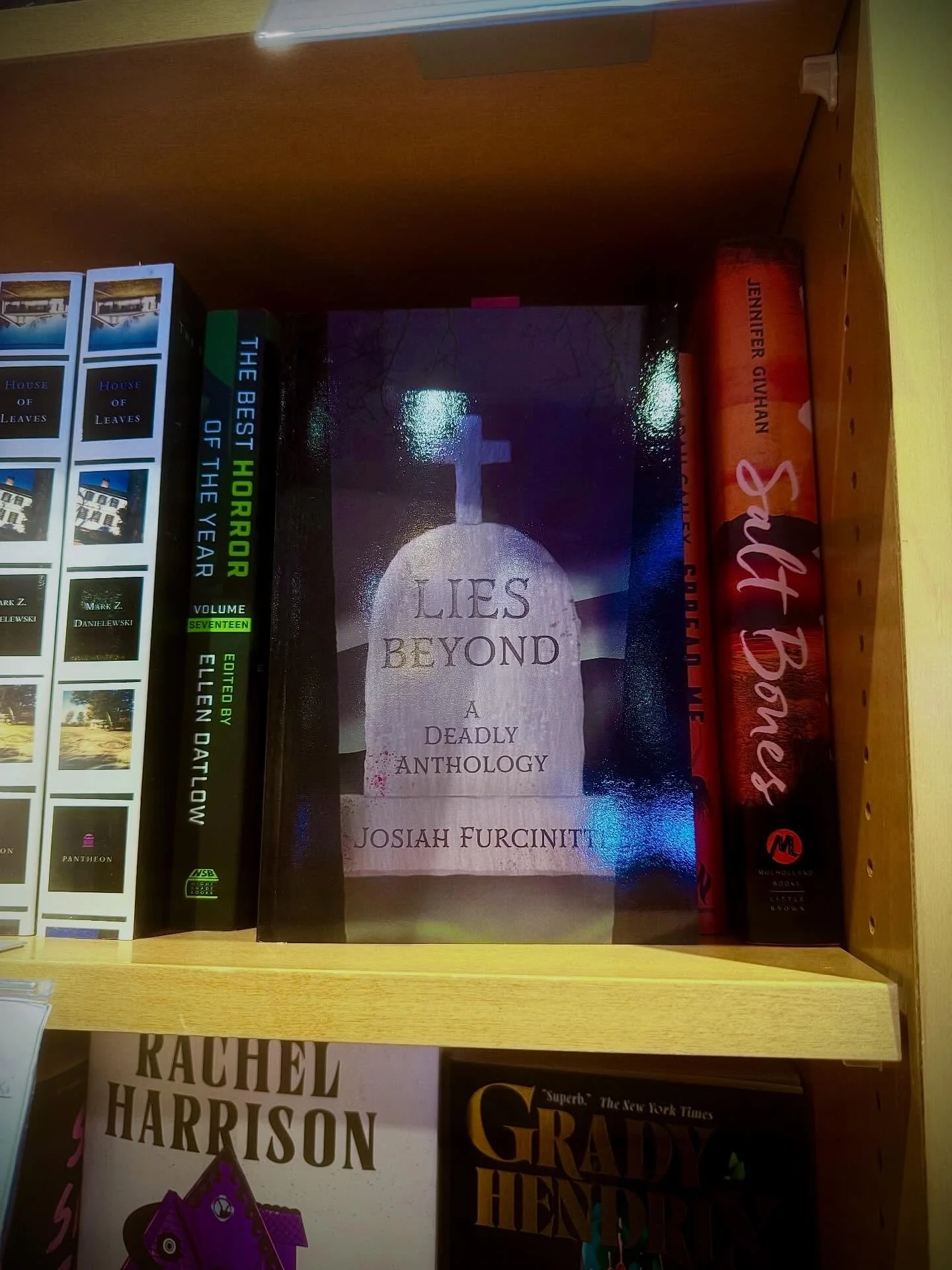 📕 My book. On the shelf with REAL AUTHORS. At one of my all-time favorite bookstores @anunlikelystory 😭

This was a very pleasant and unreal surprise. If you&rsquo;re in MA, do yourself a favor and check this bookstore out. (And do ME a favor and b