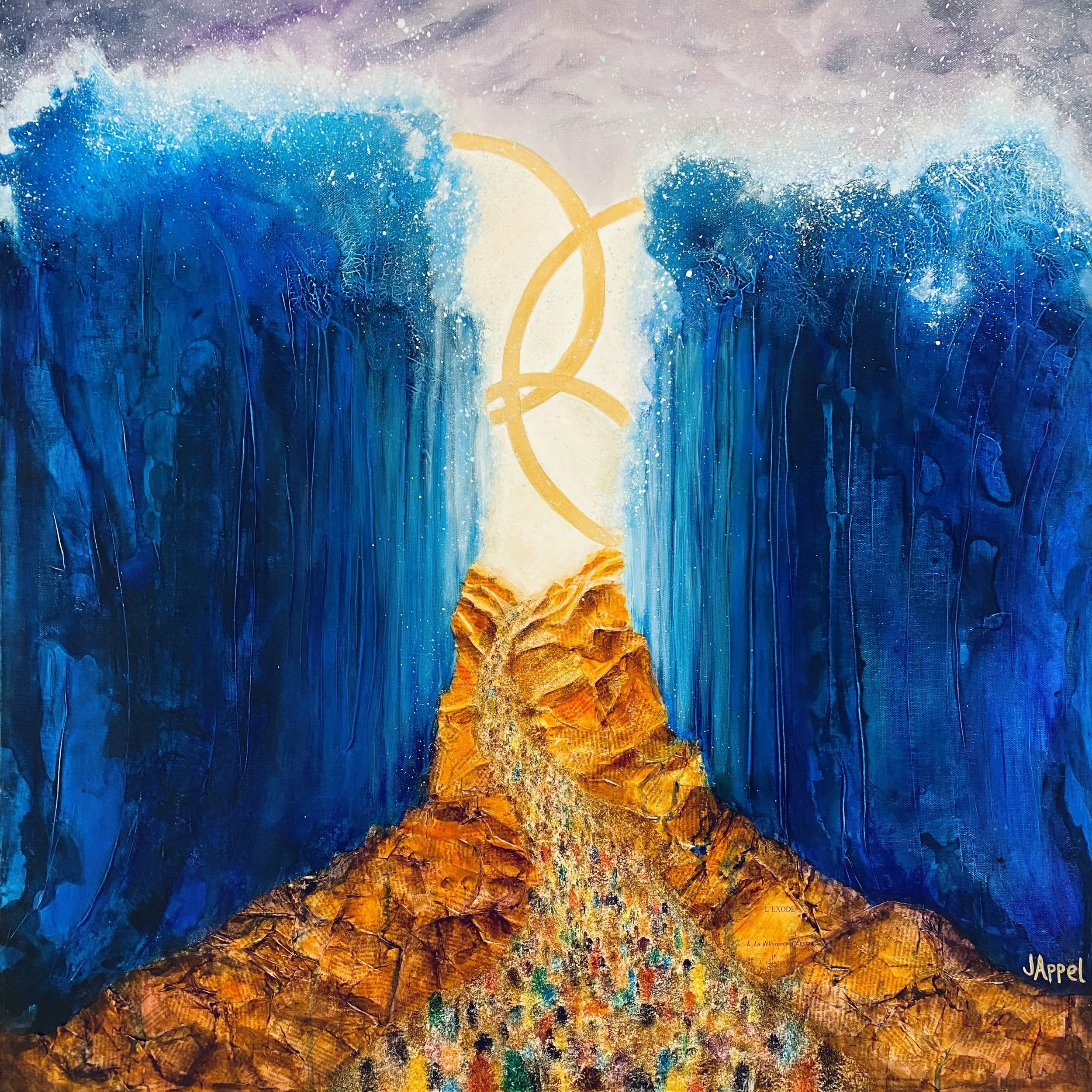"Freedom for the Captives"
One of the most poignant story of liberation in the Bible is when God parts the Red Sea and delivers the Israelites from the oppression of Pharaoh and the Egyptians. It says in Exodus, there was a wall of water on their rig