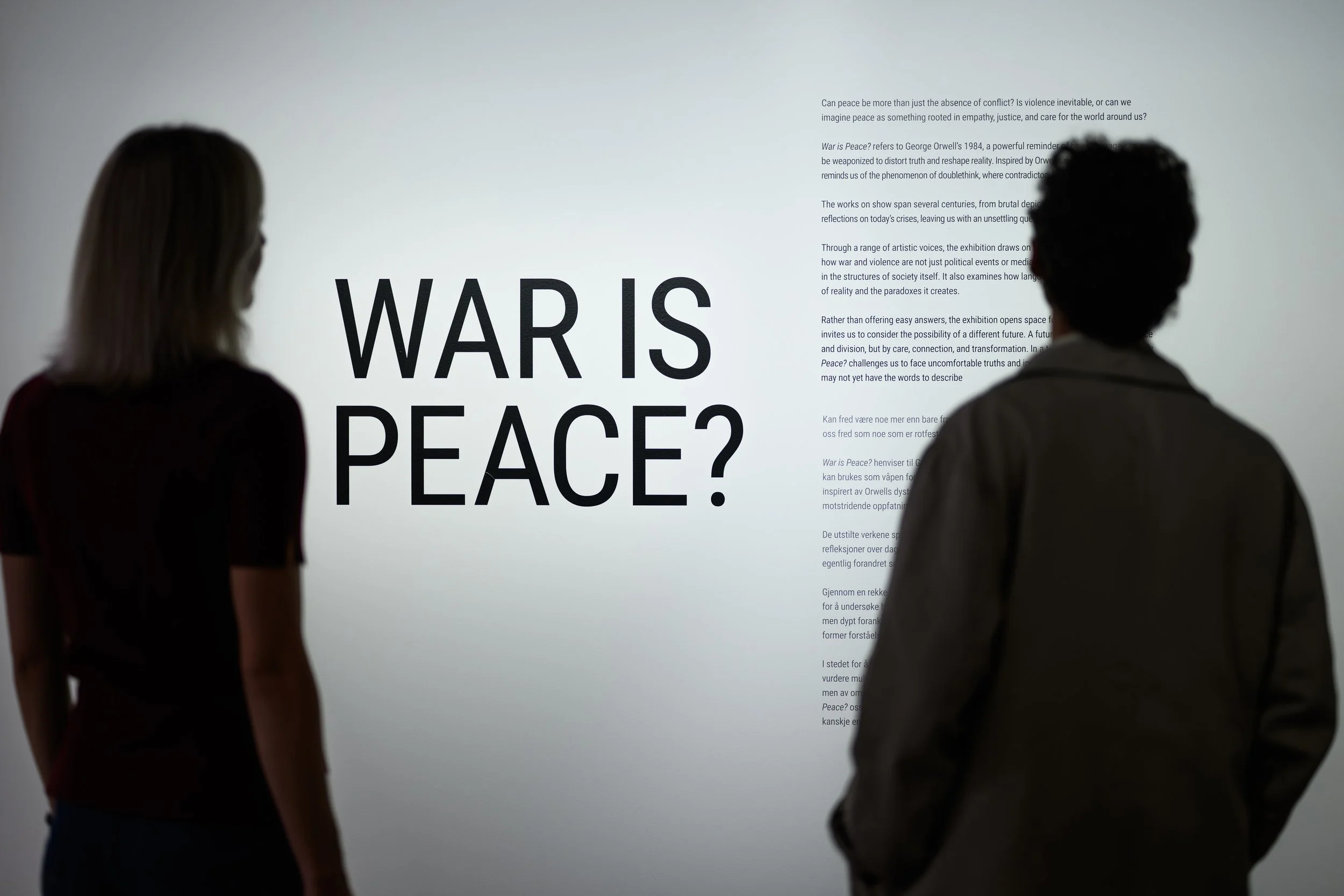 Nobel Peace Center - War is Peace